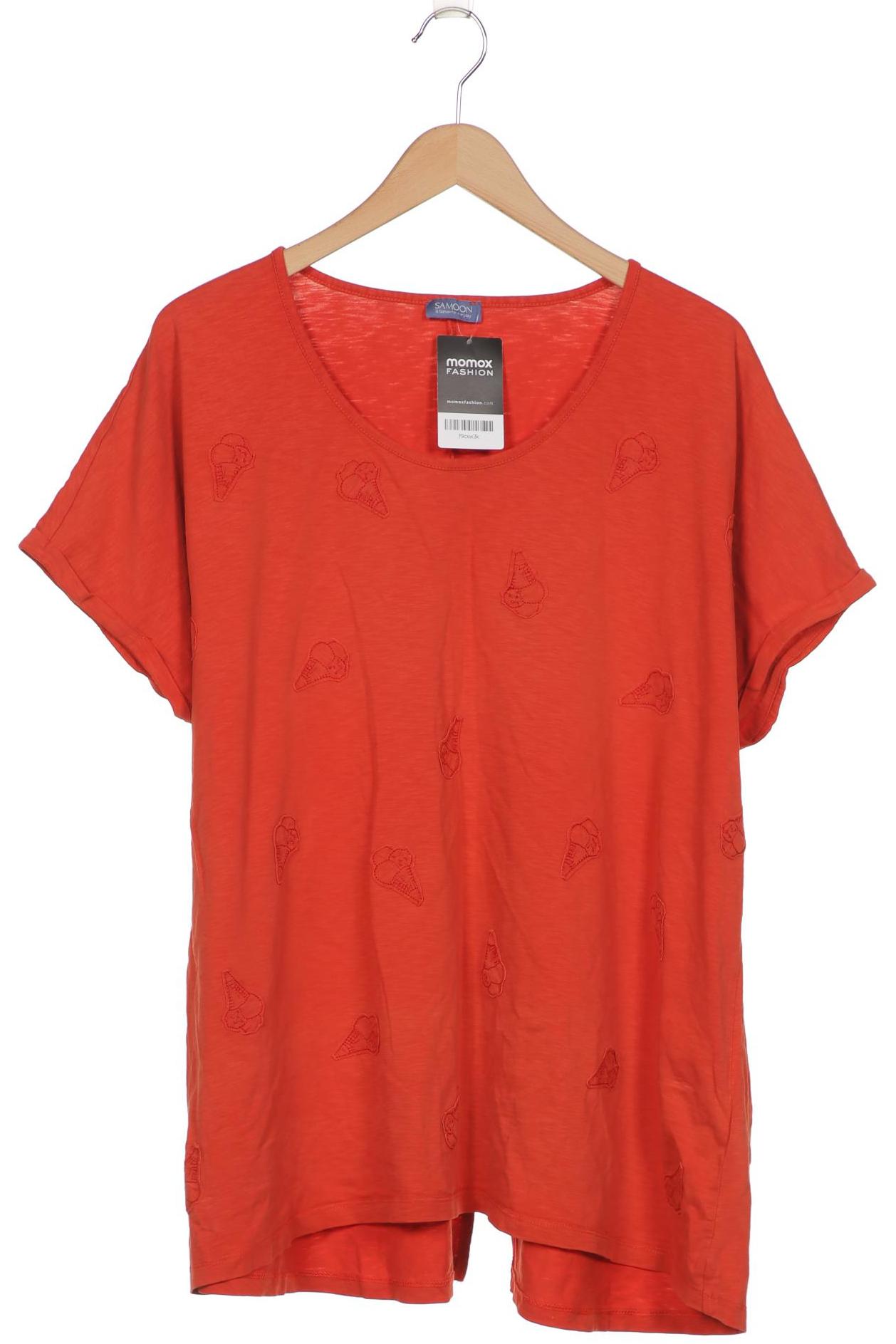 

Samoon by Gerry Weber Damen T-Shirt, rot, Gr. 52