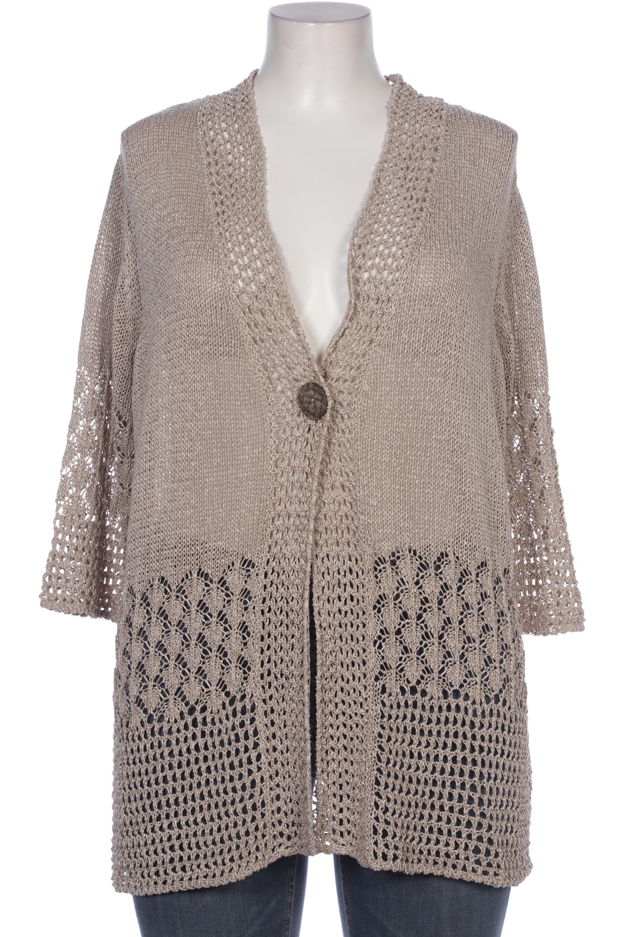 

Samoon by Gerry Weber Damen Strickjacke, beige, Gr. 48