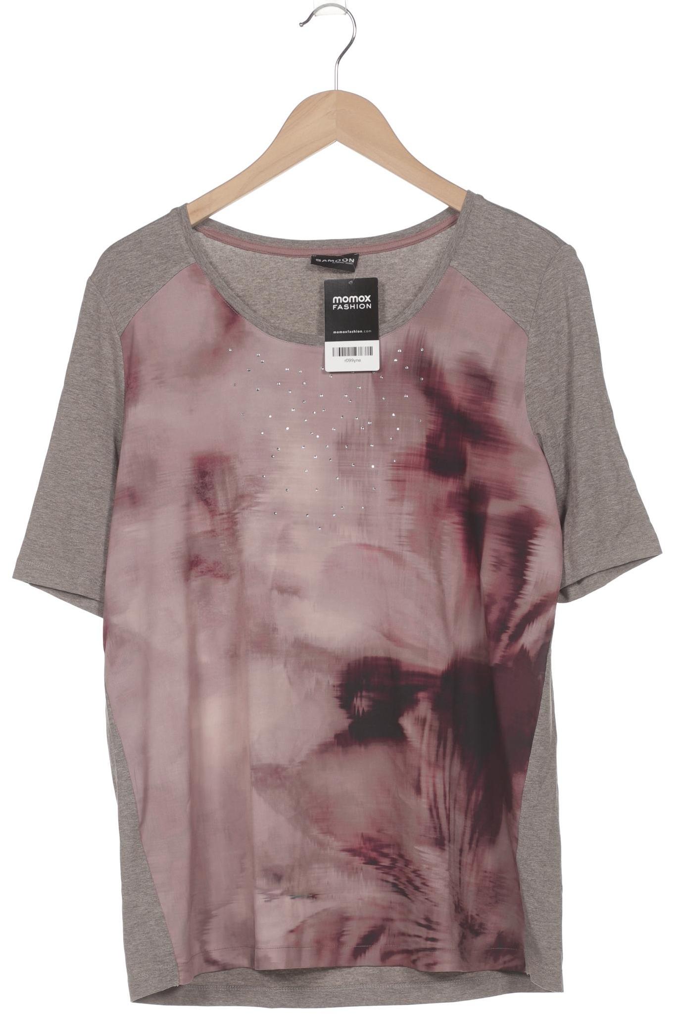 

Samoon by Gerry Weber Damen T-Shirt, bordeaux, Gr. 42