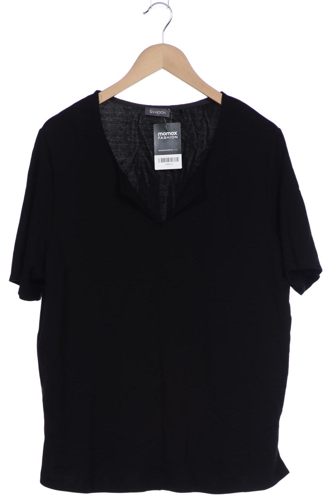 

Samoon by Gerry Weber Damen T-Shirt, schwarz, Gr. 46