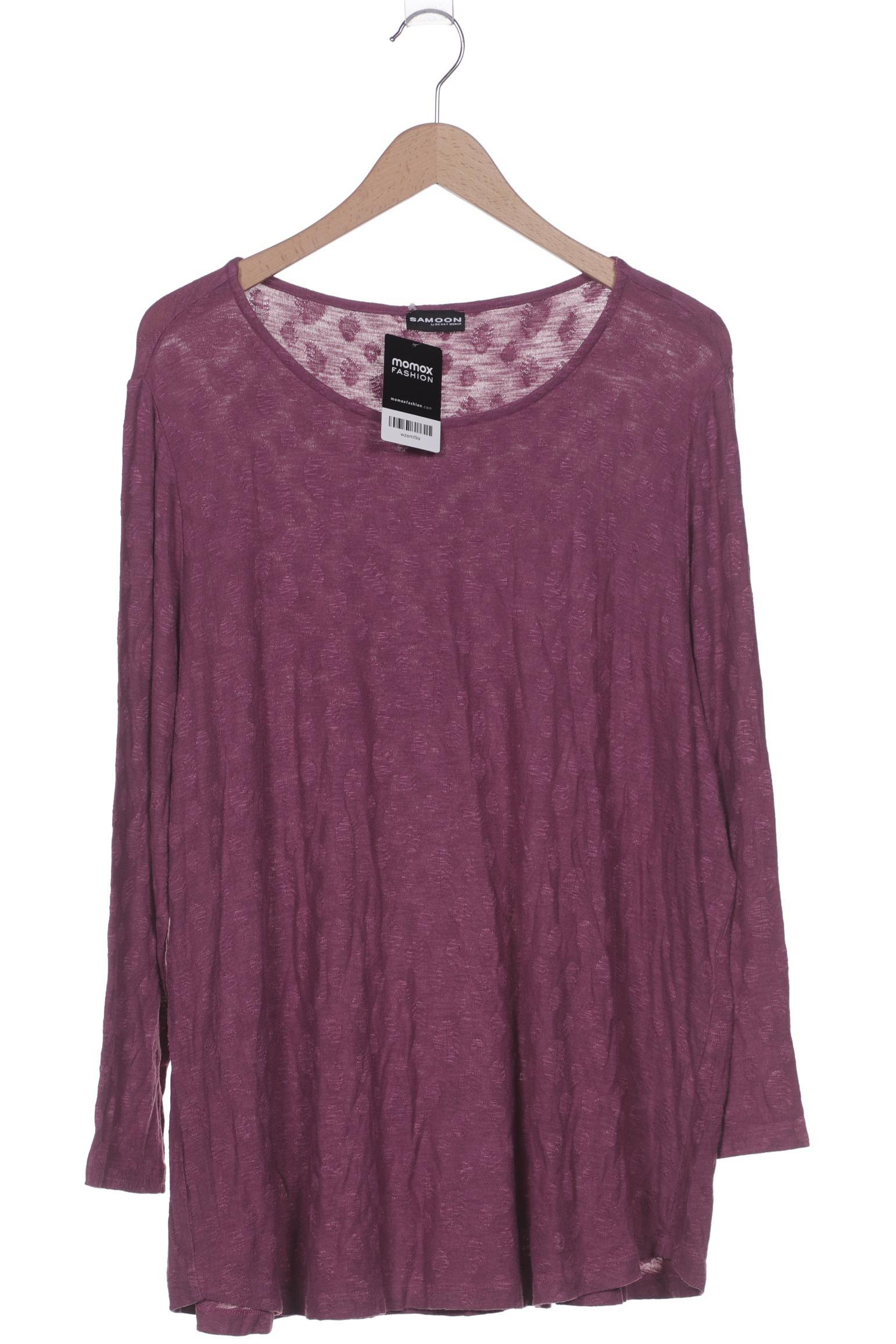 

Samoon by Gerry Weber Damen Langarmshirt, flieder, Gr. 52