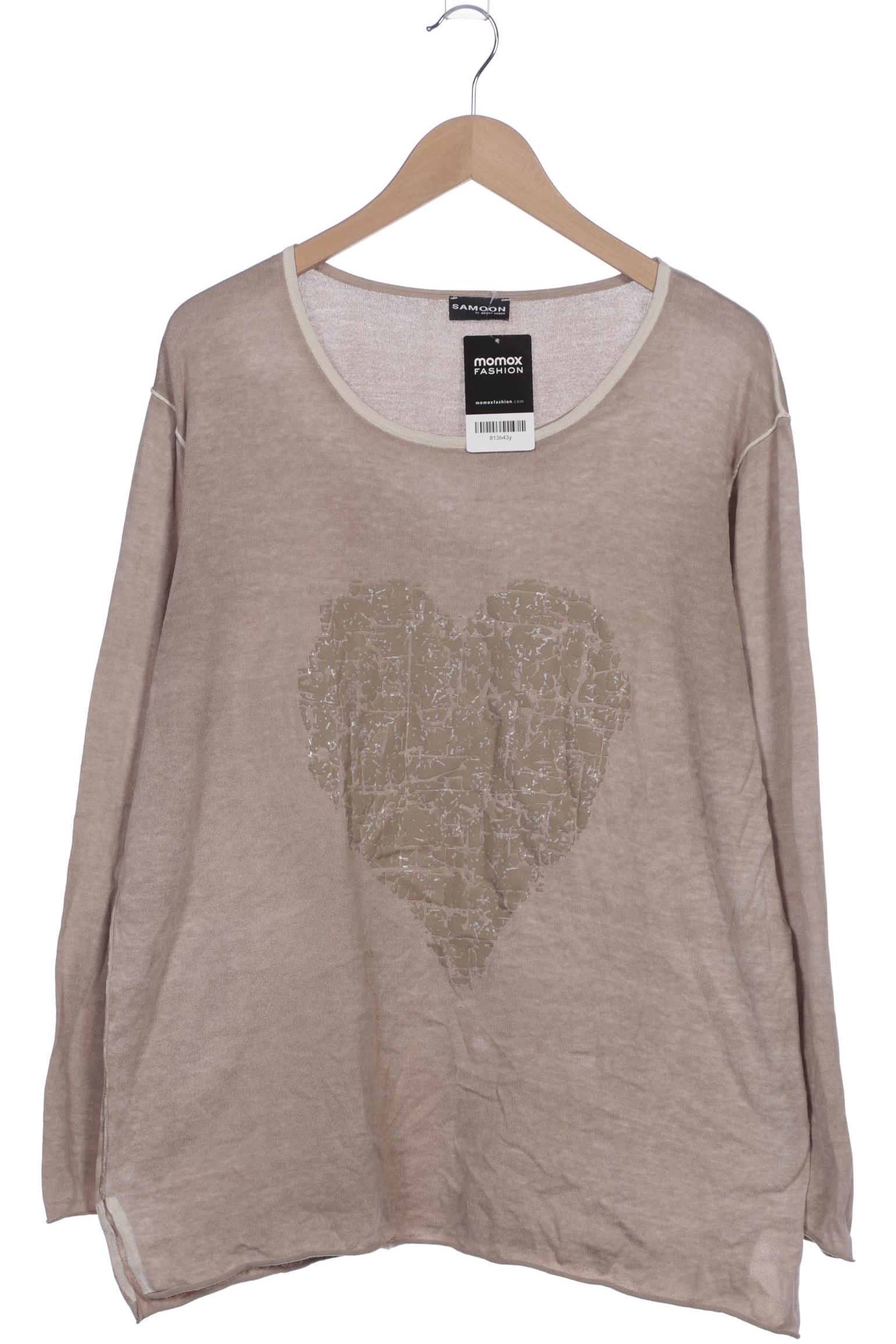 

Samoon by Gerry Weber Damen Pullover, beige, Gr. 48