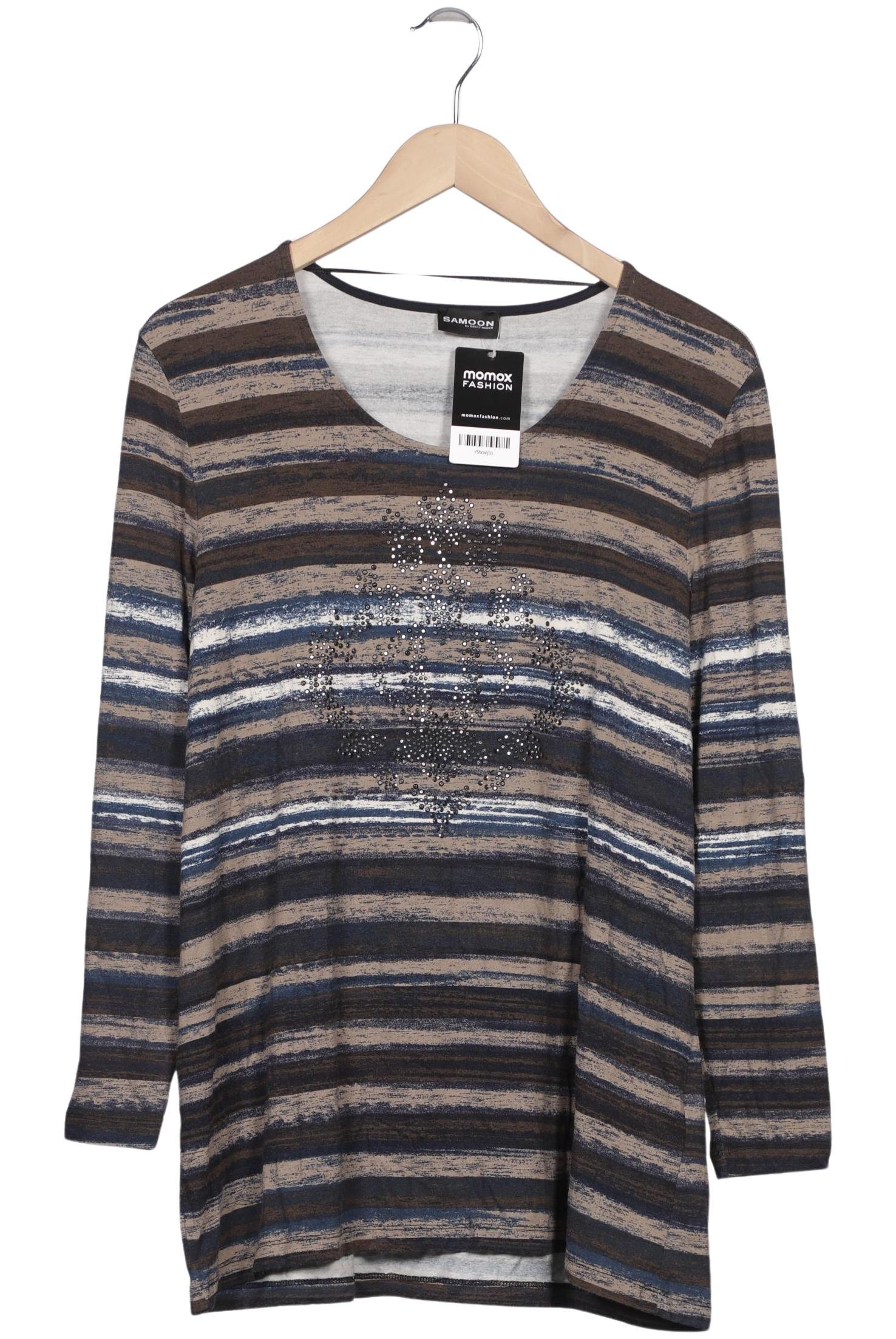 

Samoon by Gerry Weber Damen Langarmshirt, mehrfarbig, Gr. 44