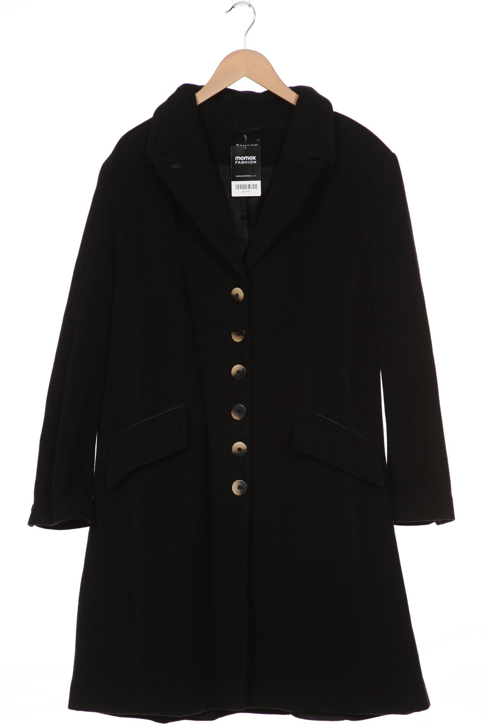 

Samoon by Gerry Weber Damen Mantel, schwarz, Gr. 46