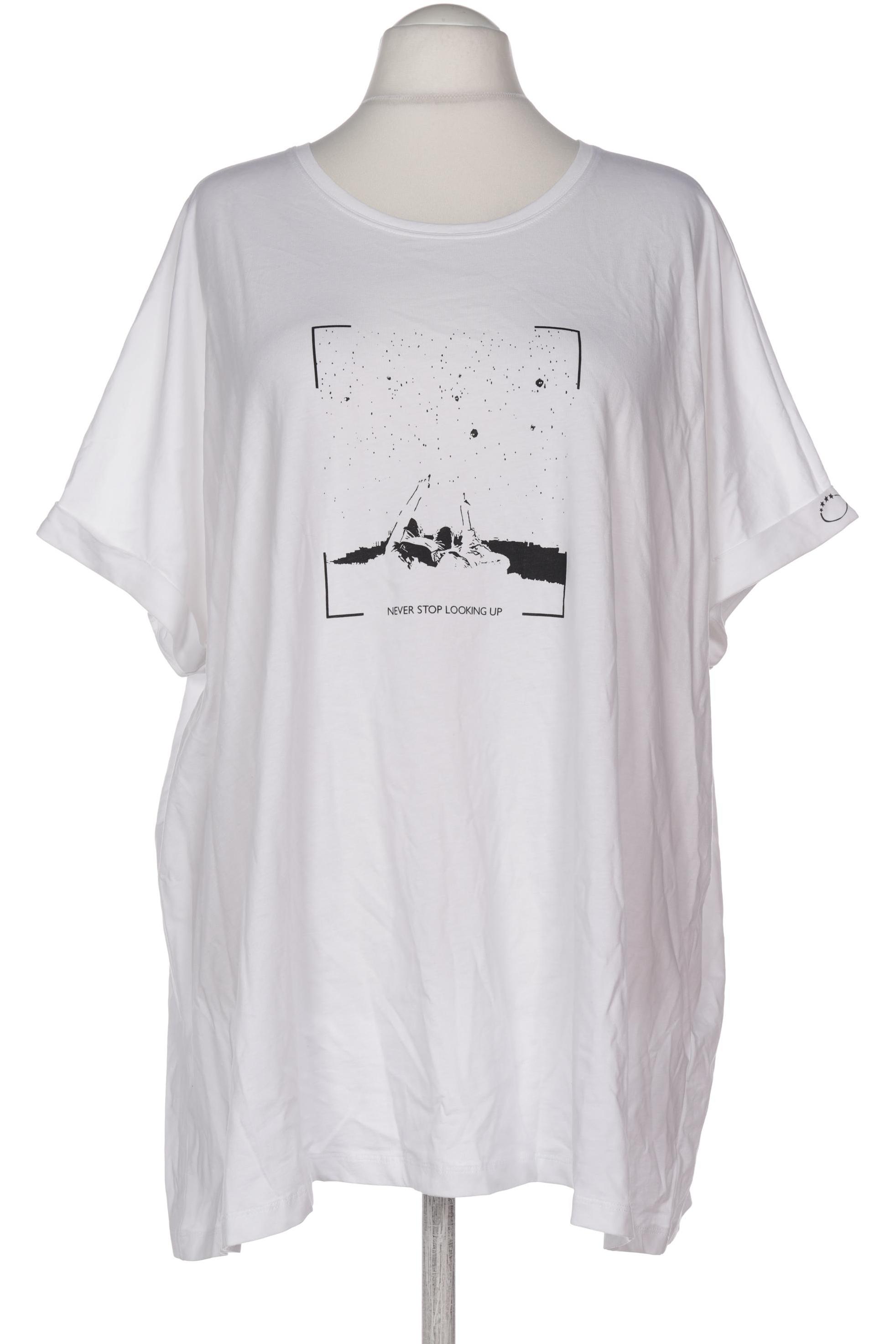 

Samoon by Gerry Weber Damen T-Shirt, weiß, Gr. 54