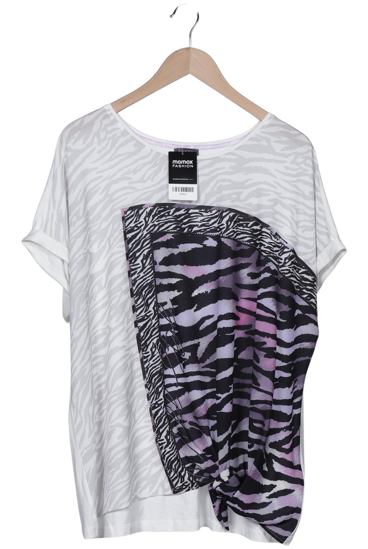 

Samoon by Gerry Weber Damen T-Shirt, weiß, Gr. 46