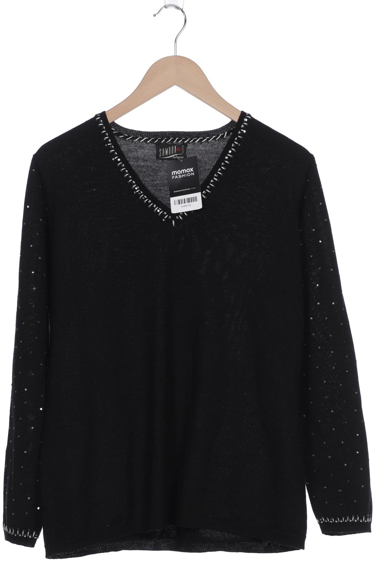 

Samoon by Gerry Weber Damen Pullover, schwarz, Gr. 46
