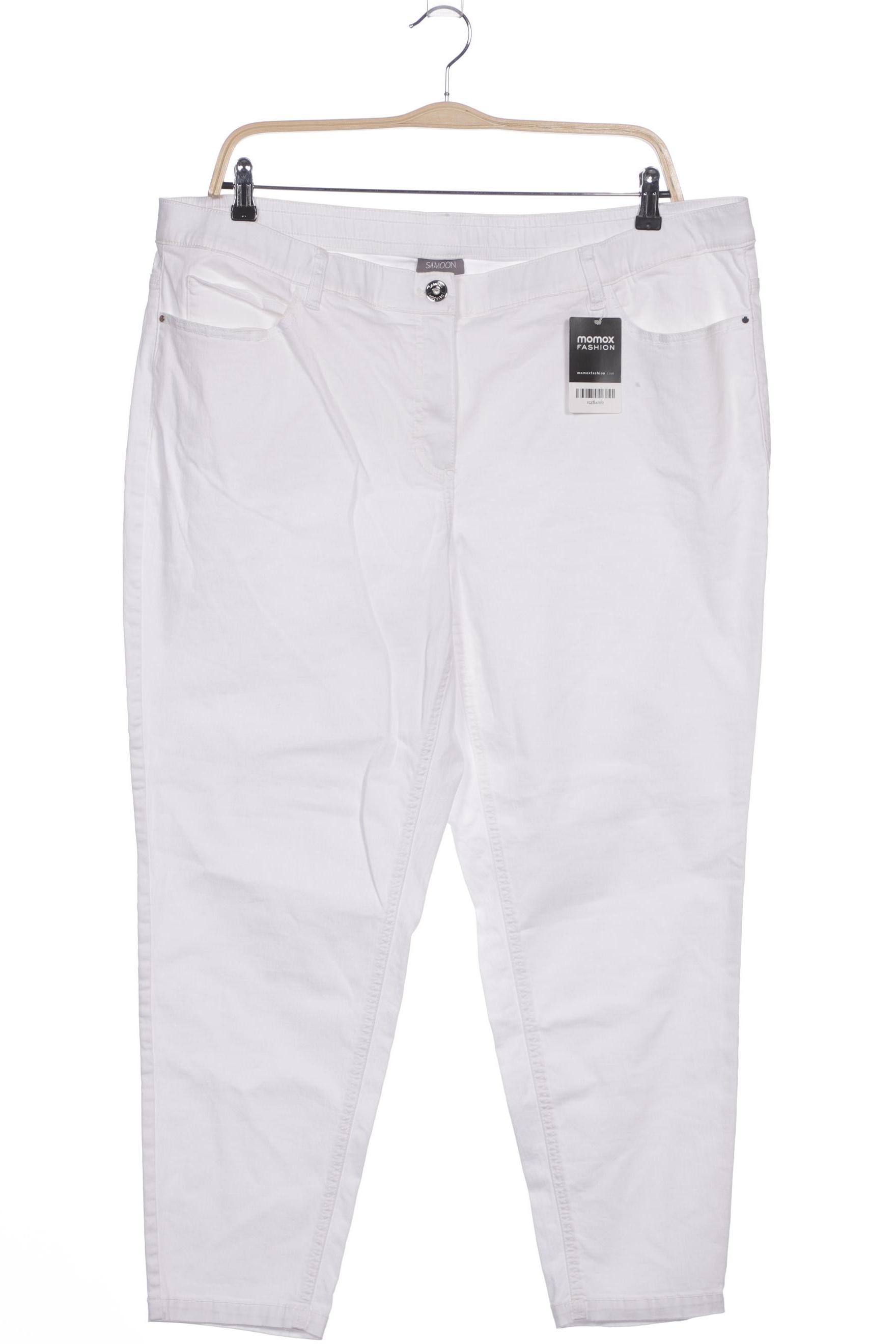 

Samoon by Gerry Weber Damen Jeans, weiß, Gr. 52