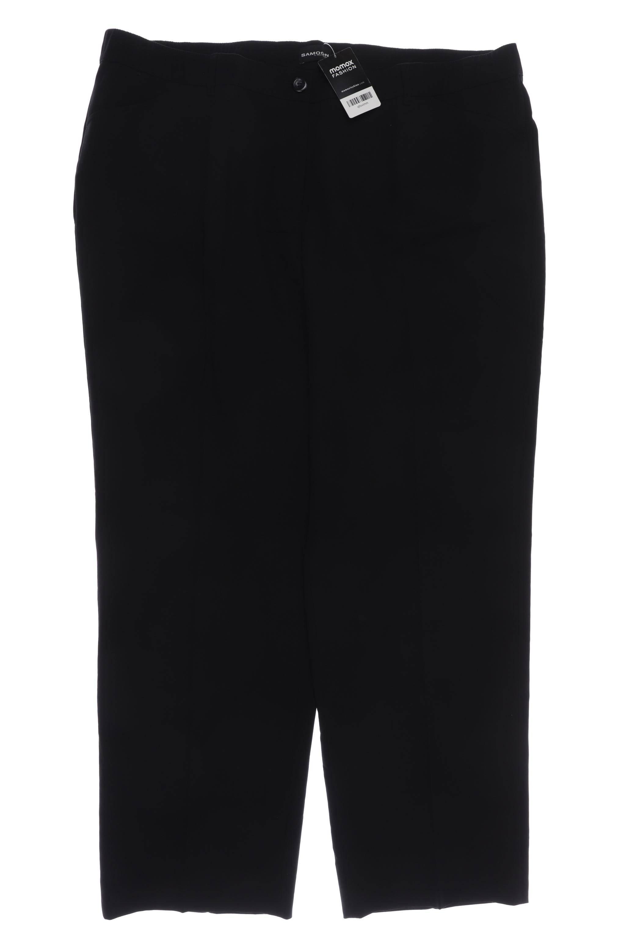 

Samoon by Gerry Weber Damen Stoffhose, schwarz, Gr. 52