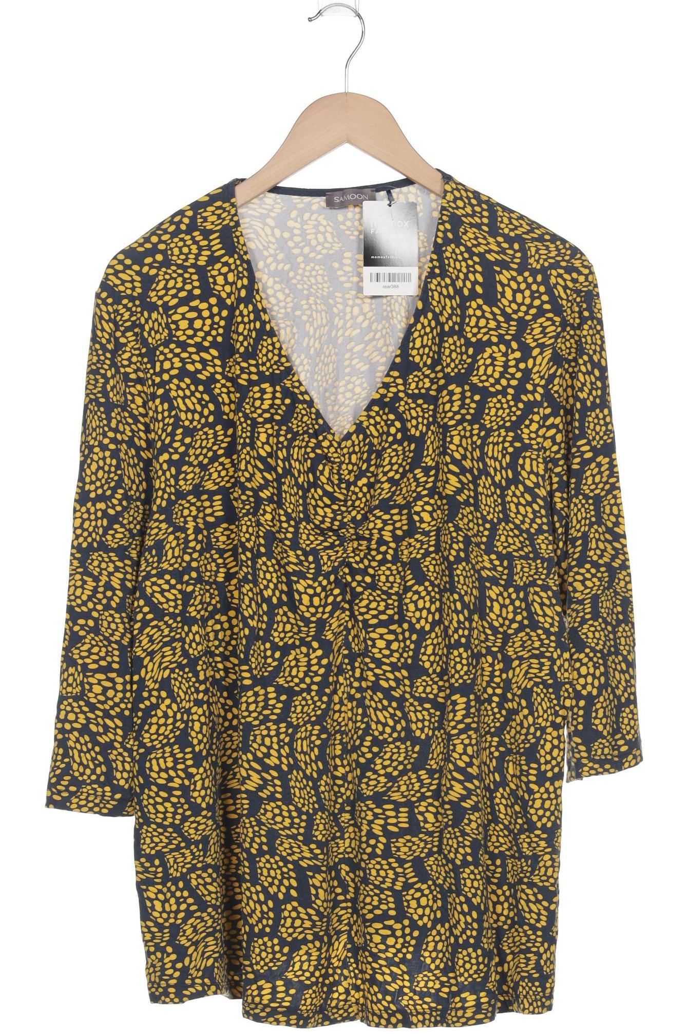 

Samoon by Gerry Weber Damen Langarmshirt, marineblau, Gr. 48