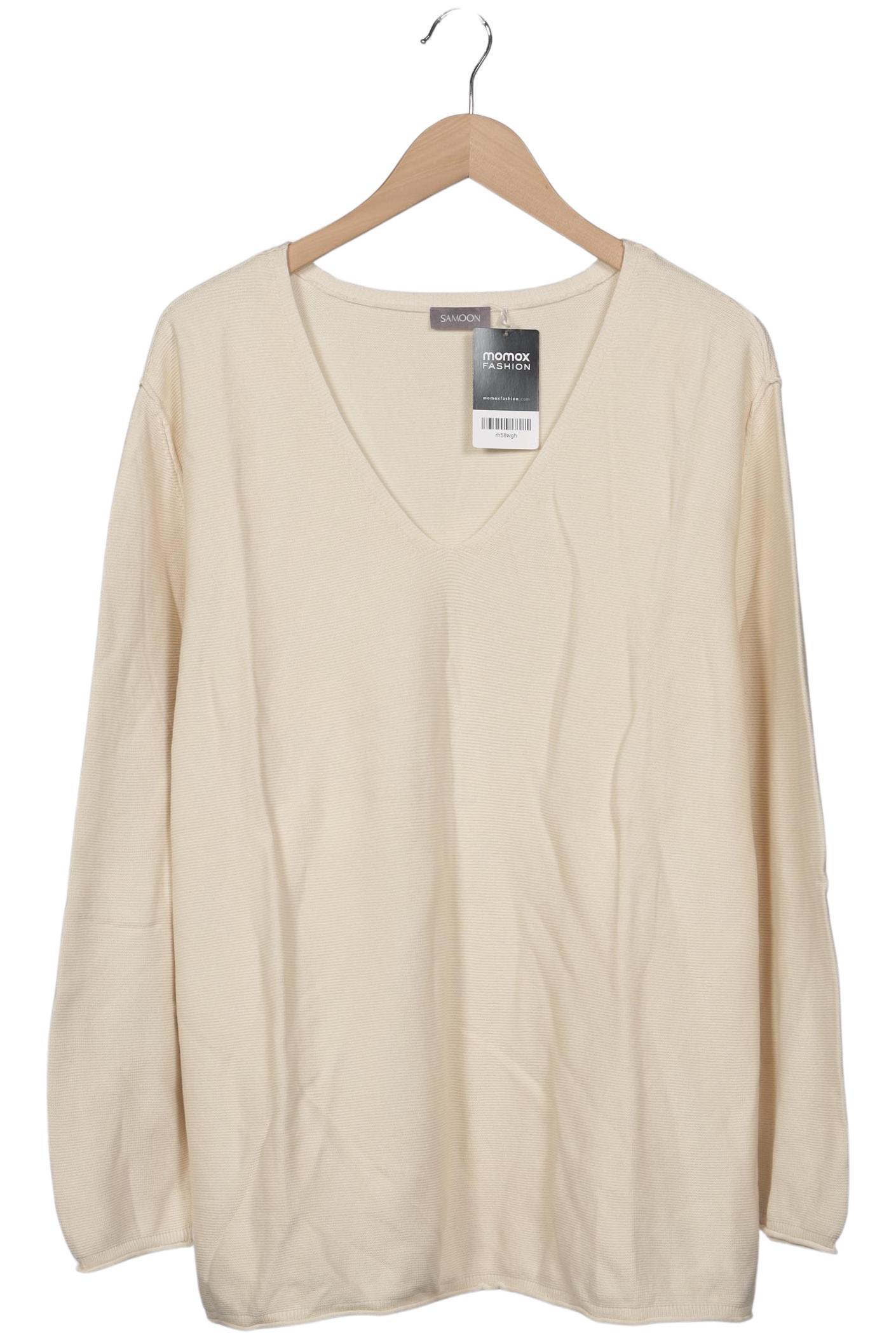 

Samoon by Gerry Weber Damen Pullover, cremeweiß, Gr. 48