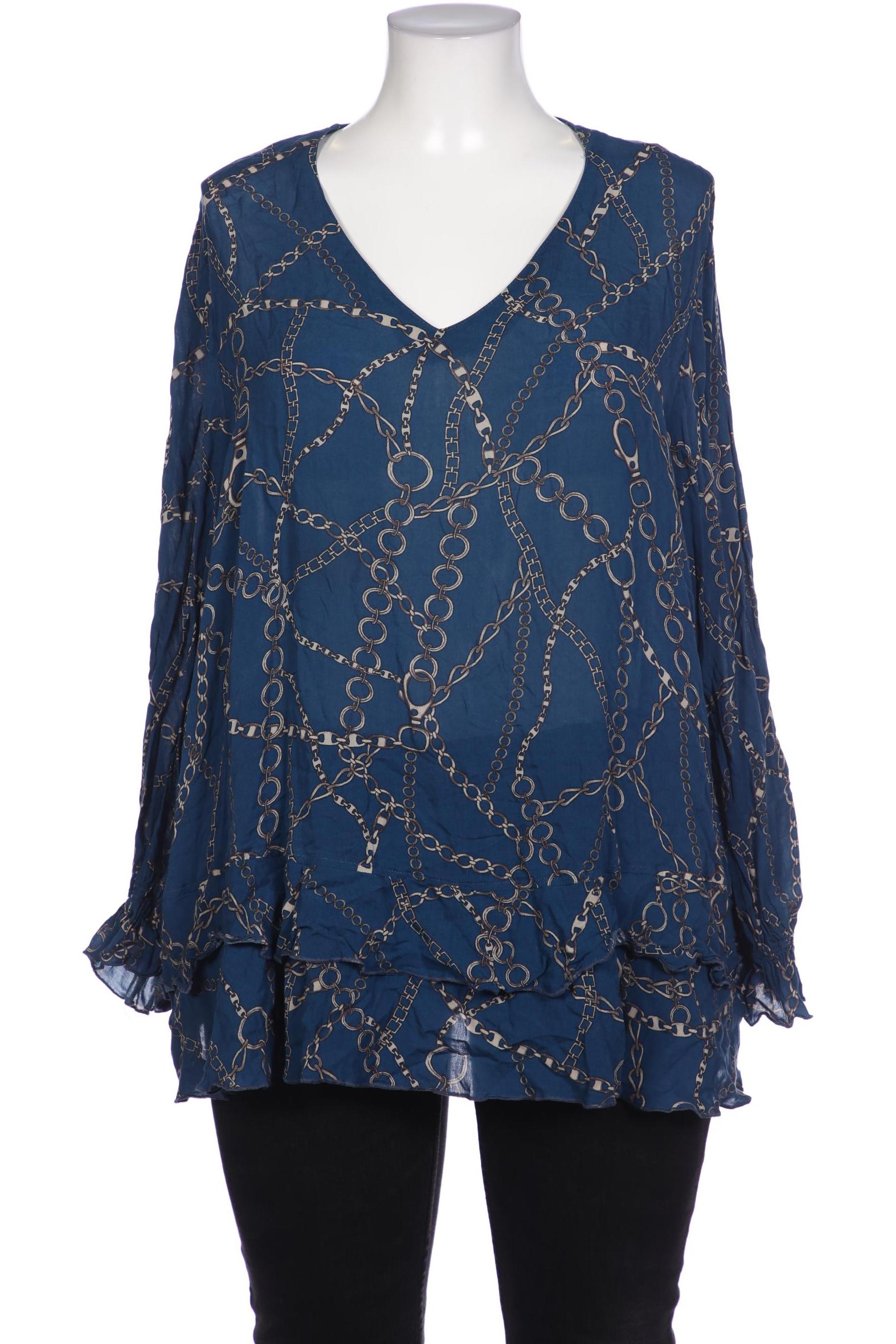 

Samoon by Gerry Weber Damen Bluse, blau, Gr. 52