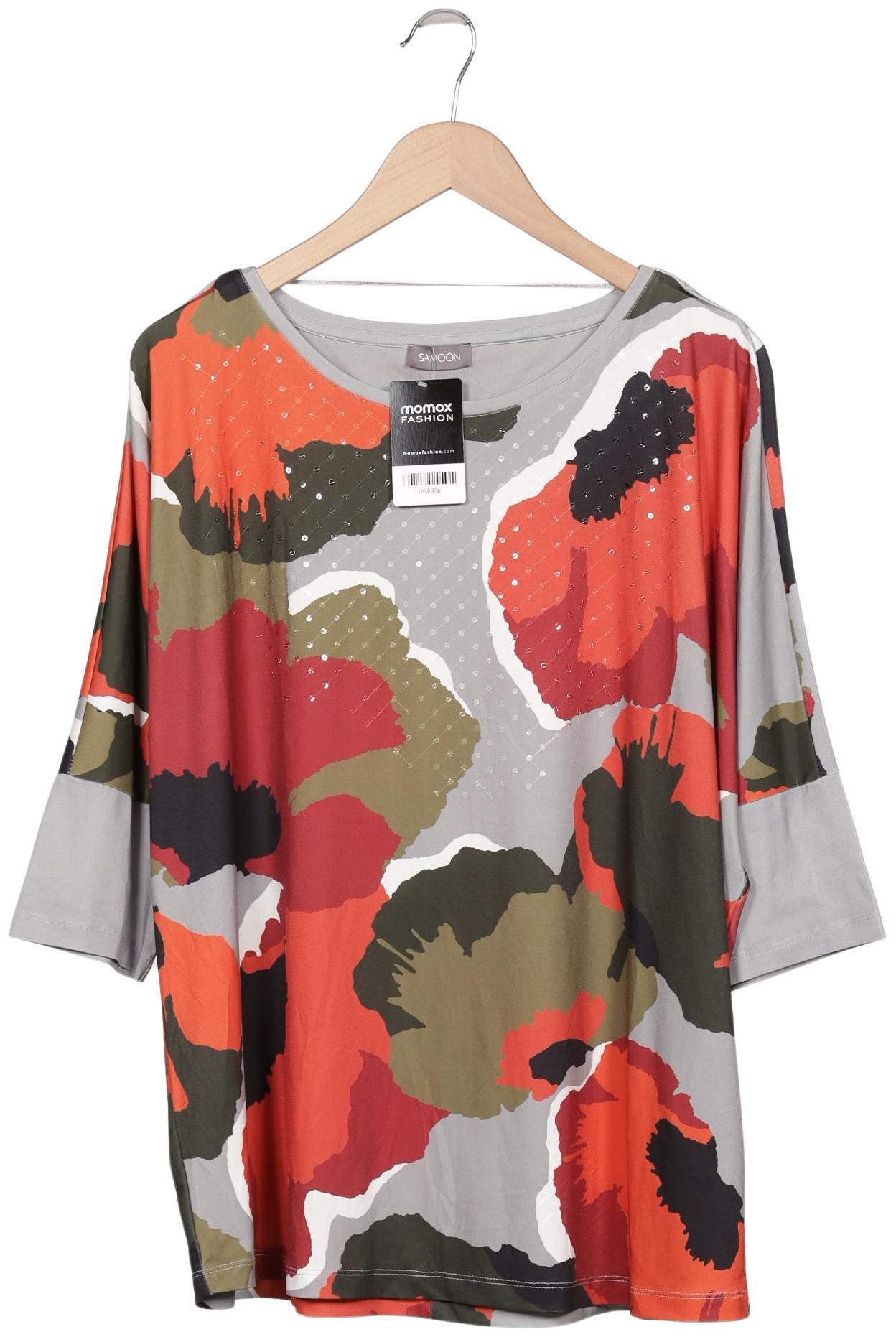 

Samoon by Gerry Weber Damen T-Shirt, mehrfarbig, Gr. 48