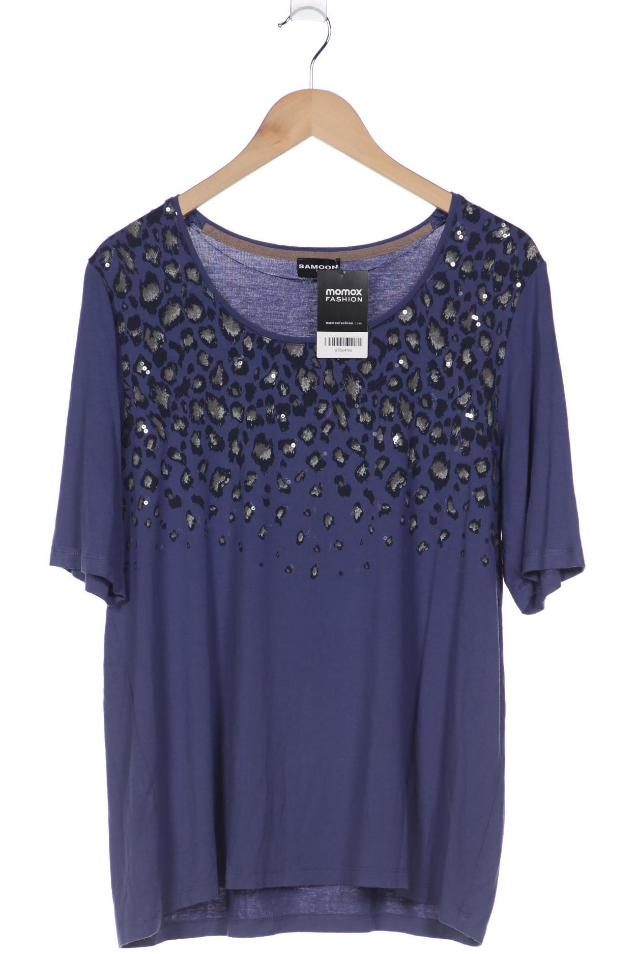 

Samoon by Gerry Weber Damen T-Shirt, blau, Gr. 46