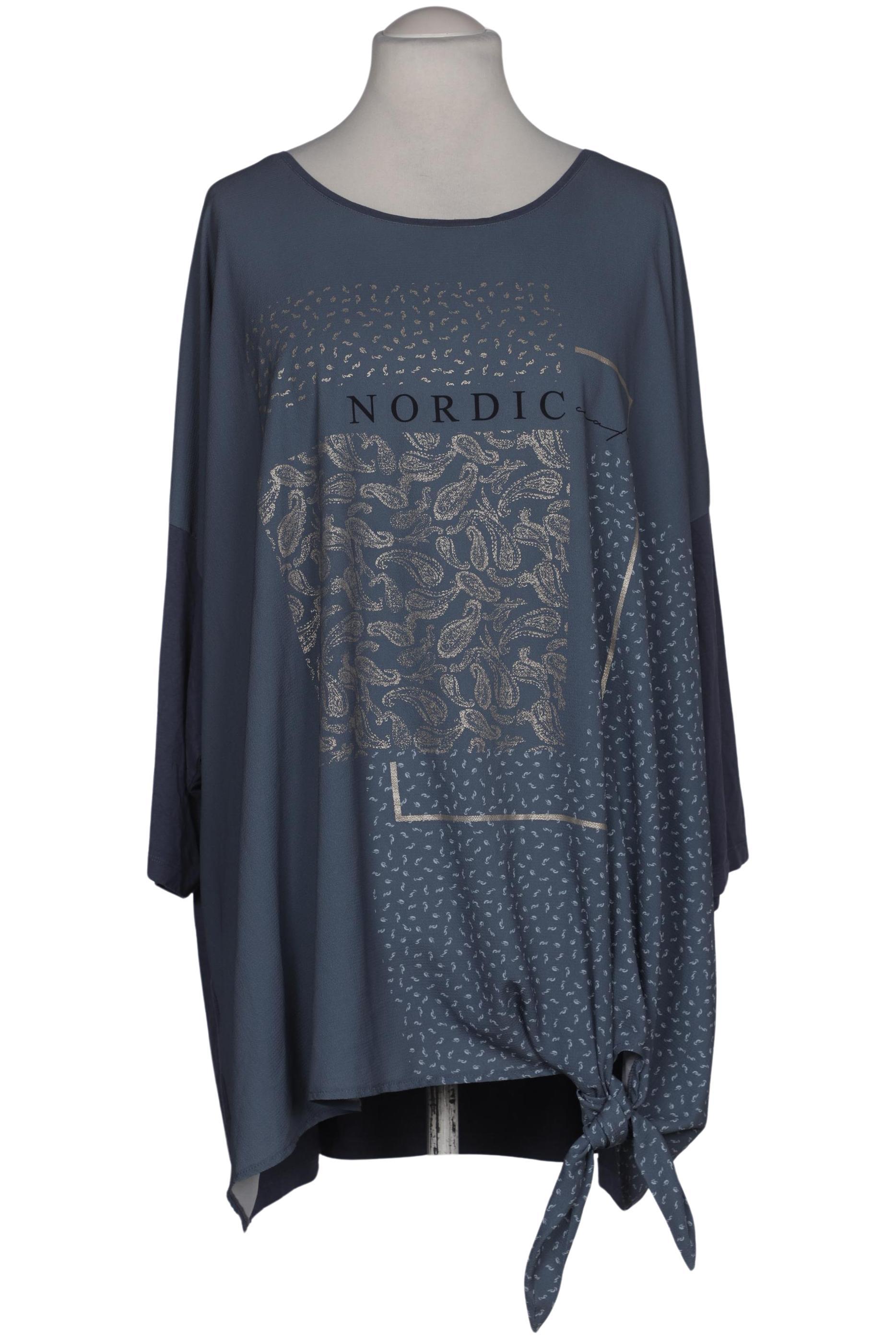 

Samoon by Gerry Weber Damen Langarmshirt, blau, Gr. 56