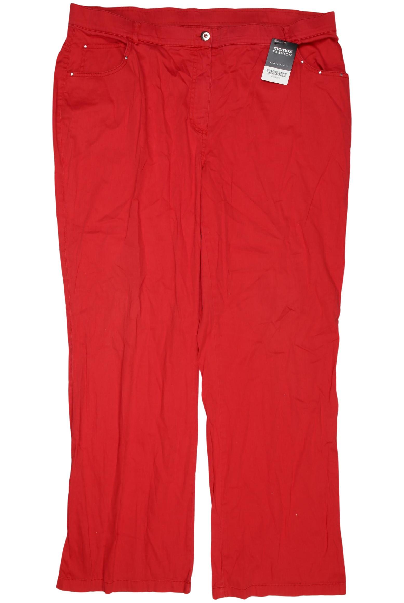 

Samoon by Gerry Weber Damen Stoffhose, rot, Gr. 50