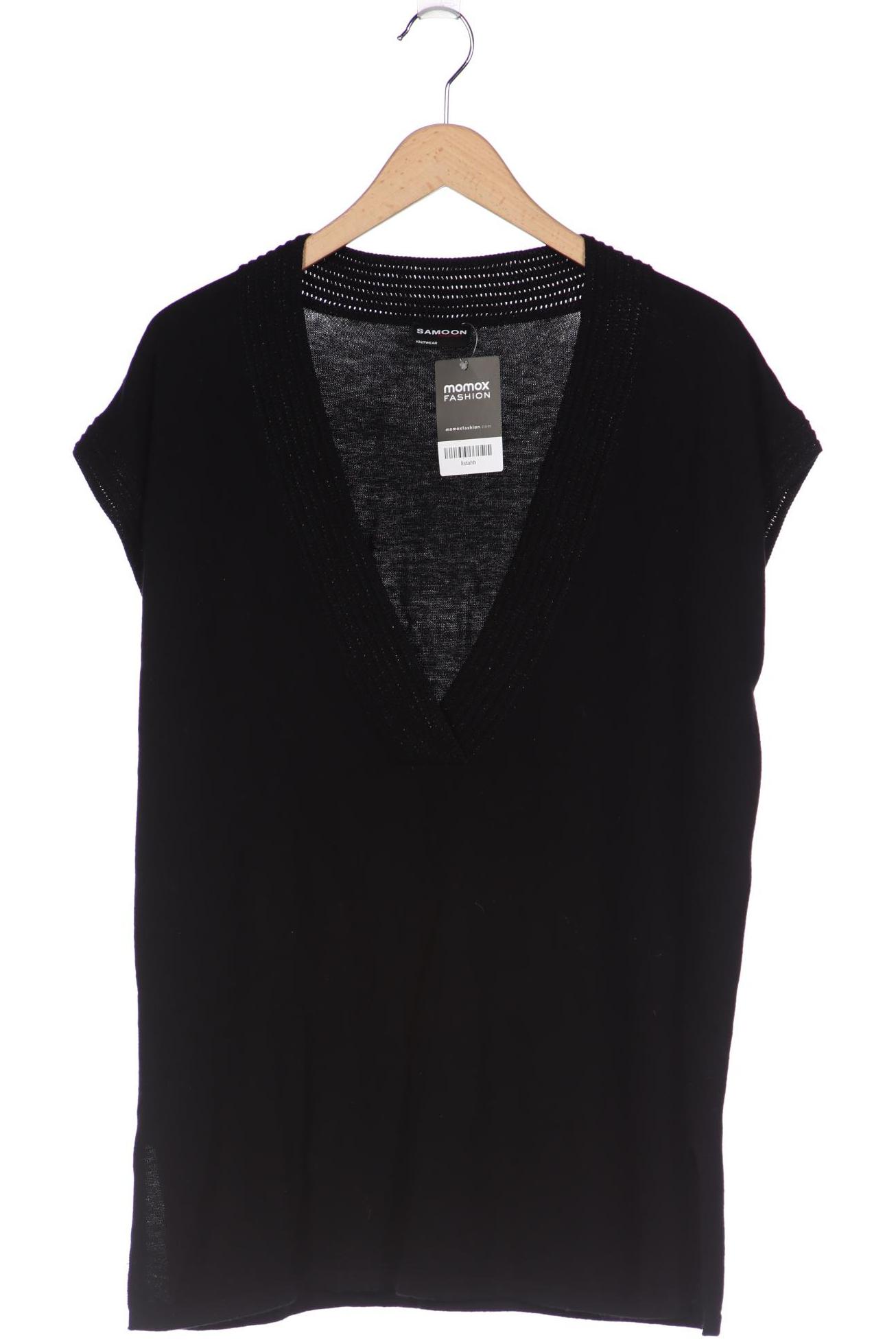 

Samoon by Gerry Weber Damen Pullover, schwarz, Gr. 44