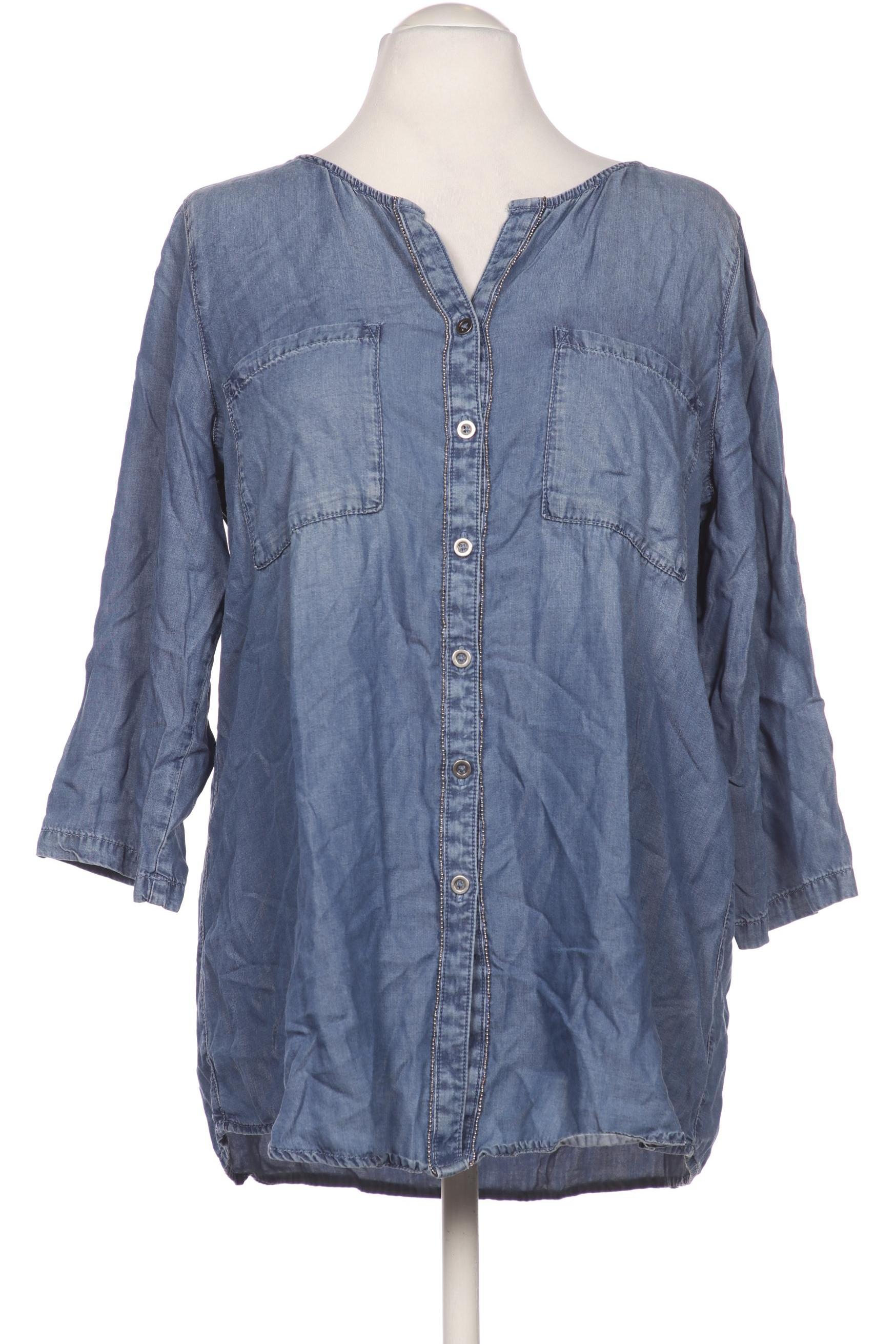

Samoon by Gerry Weber Damen Bluse, blau, Gr. 42