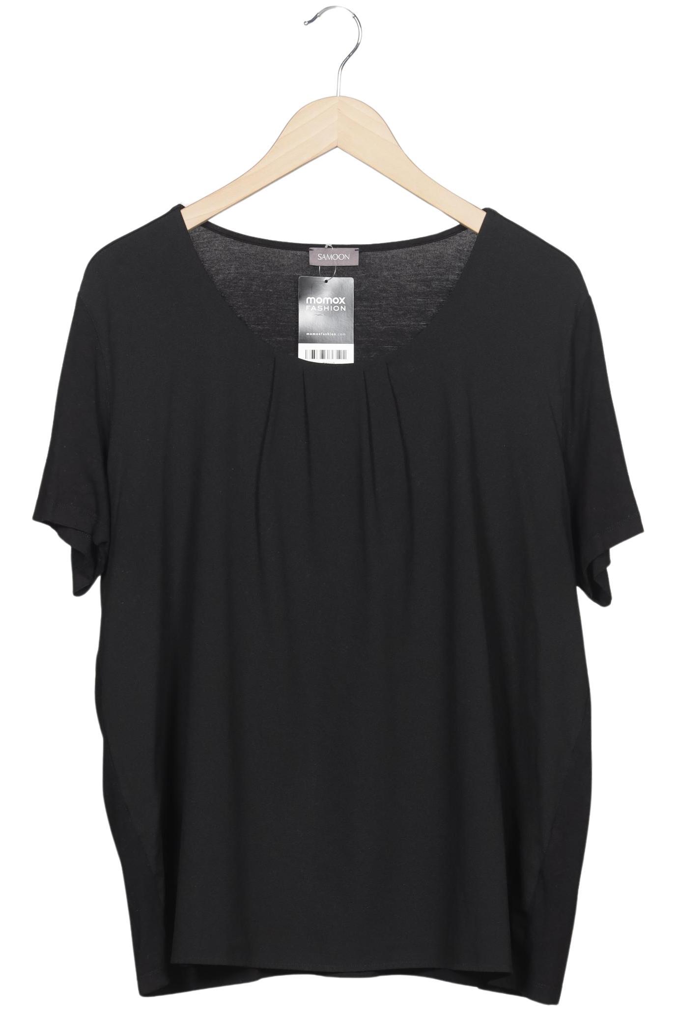 

Samoon by Gerry Weber Damen T-Shirt, schwarz, Gr. 46