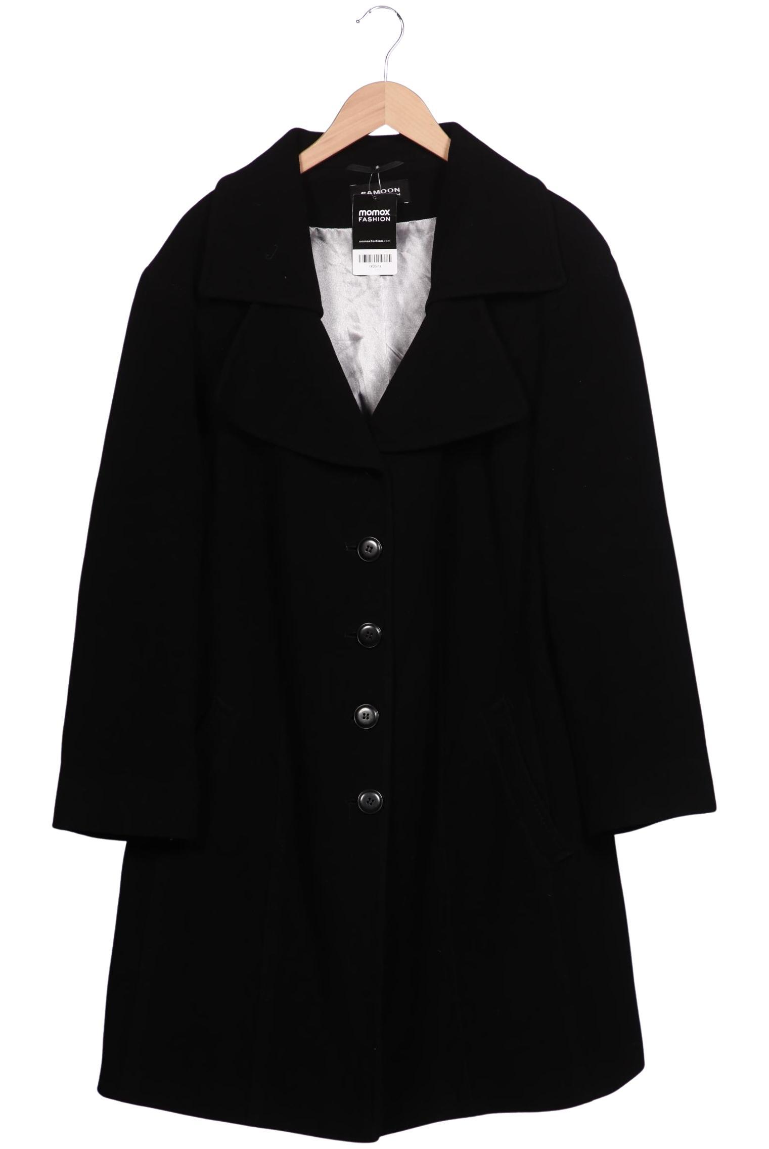 

Samoon by Gerry Weber Damen Mantel, schwarz, Gr. 48