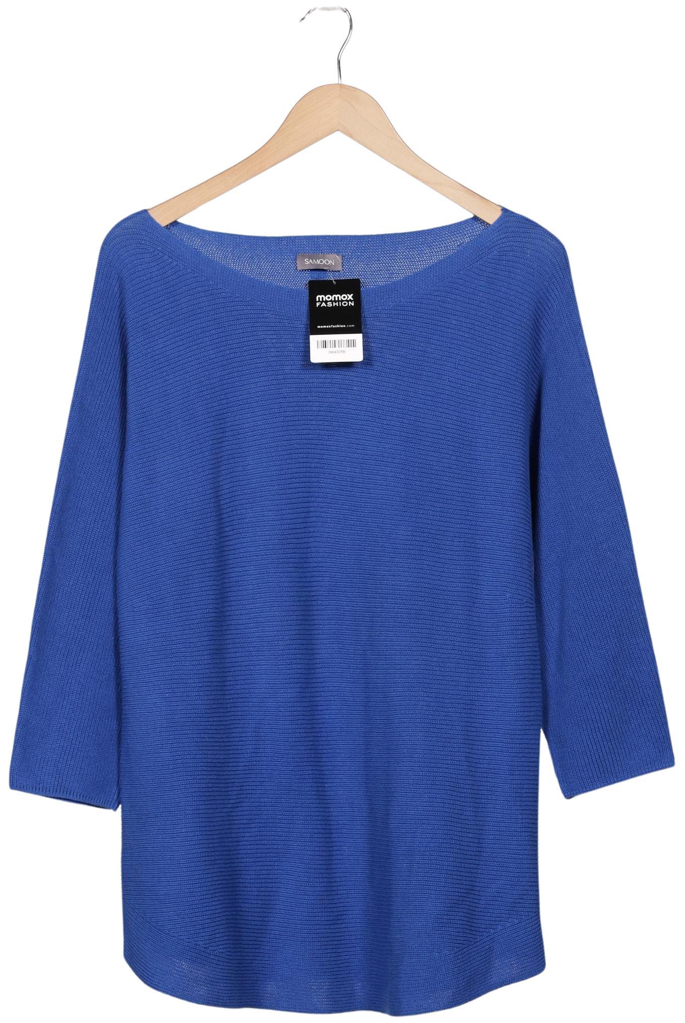 

Samoon by Gerry Weber Damen Pullover, blau, Gr. 44