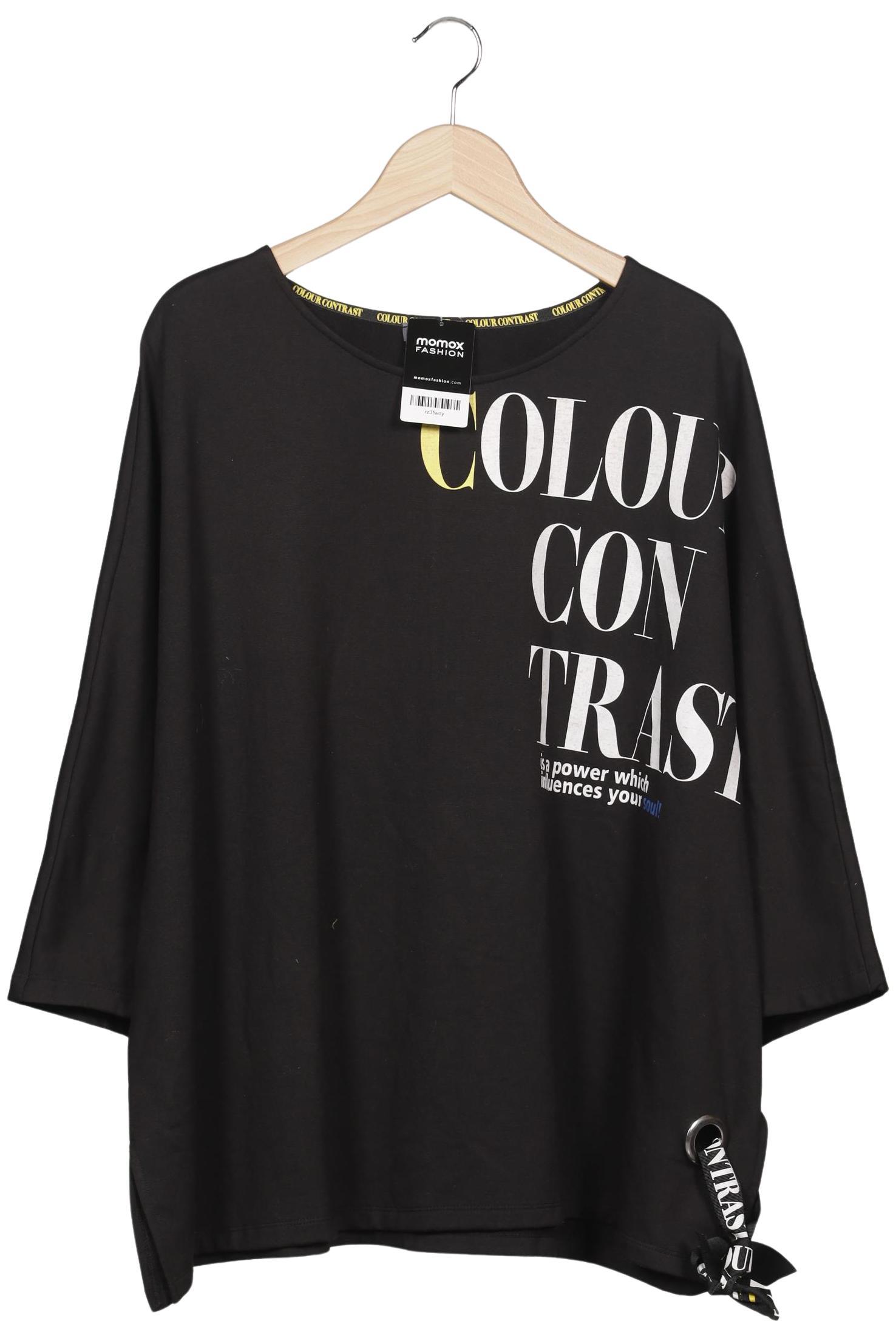 

Samoon by Gerry Weber Damen Sweatshirt, schwarz, Gr. 52