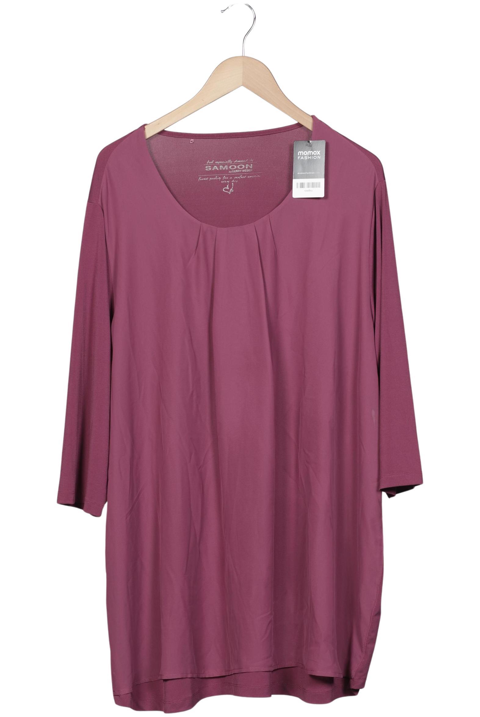 

Samoon by Gerry Weber Damen Langarmshirt, bordeaux, Gr. 48