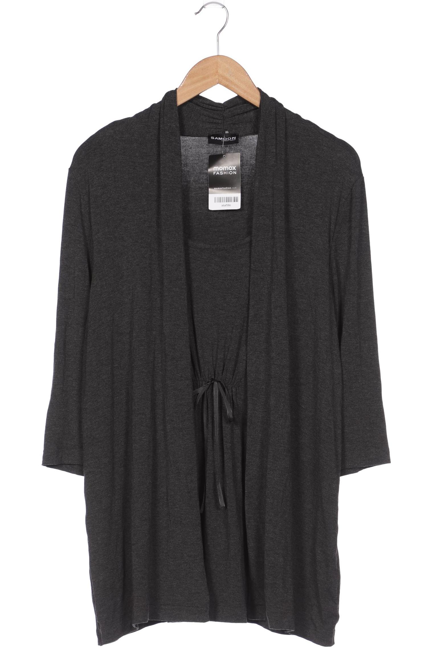 

Samoon by Gerry Weber Damen Strickjacke, grau, Gr. 44