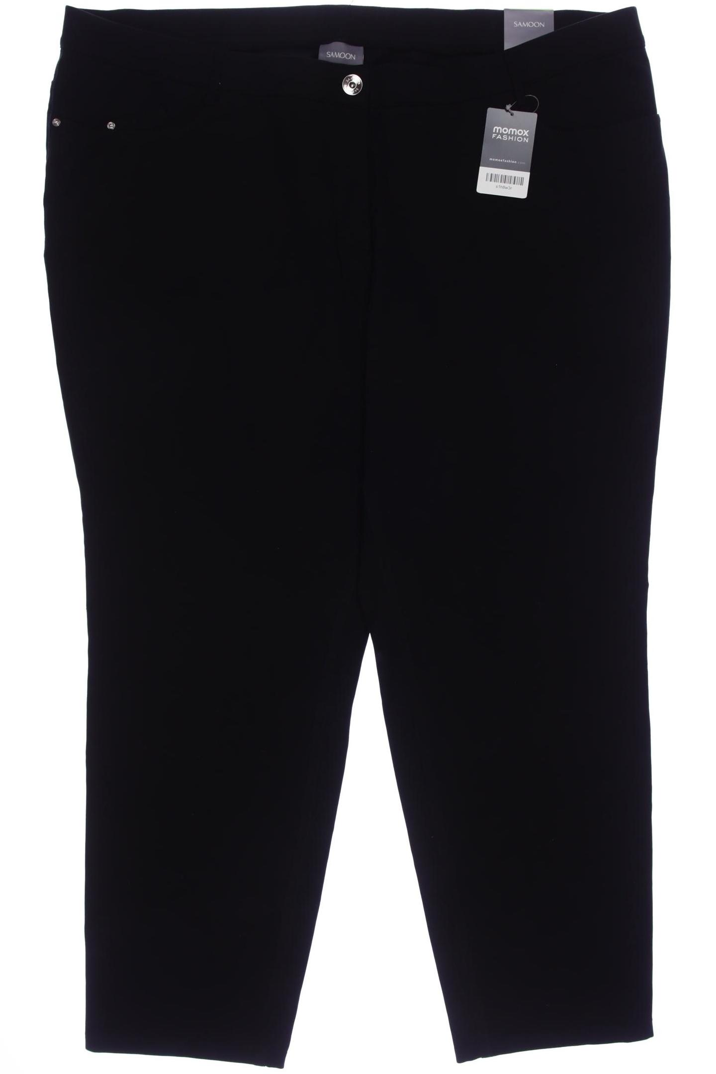 

Samoon by Gerry Weber Damen Stoffhose, schwarz, Gr. 54