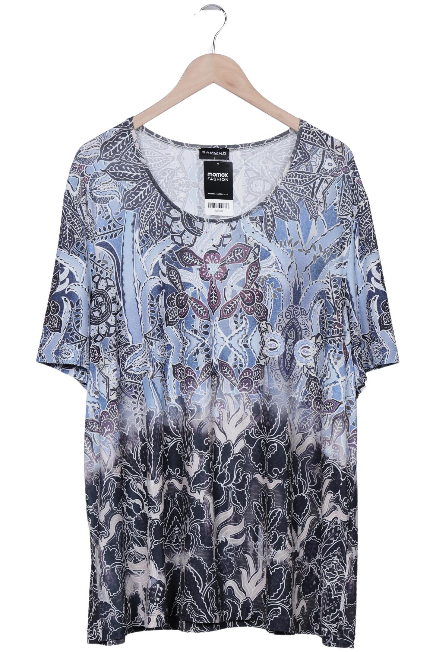 

Samoon by Gerry Weber Damen T-Shirt, blau, Gr. 48