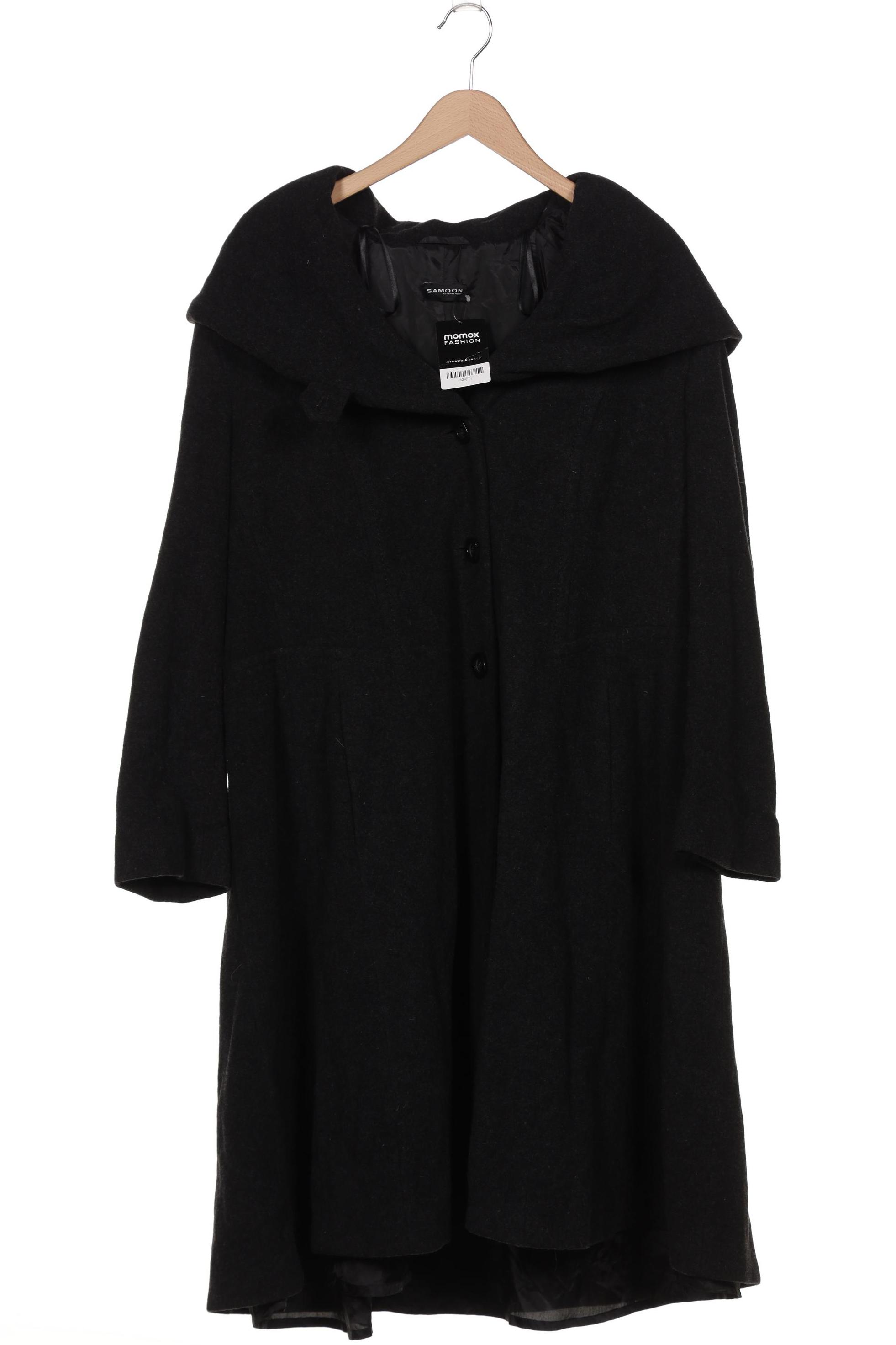 

Samoon by Gerry Weber Damen Mantel, schwarz, Gr. 46