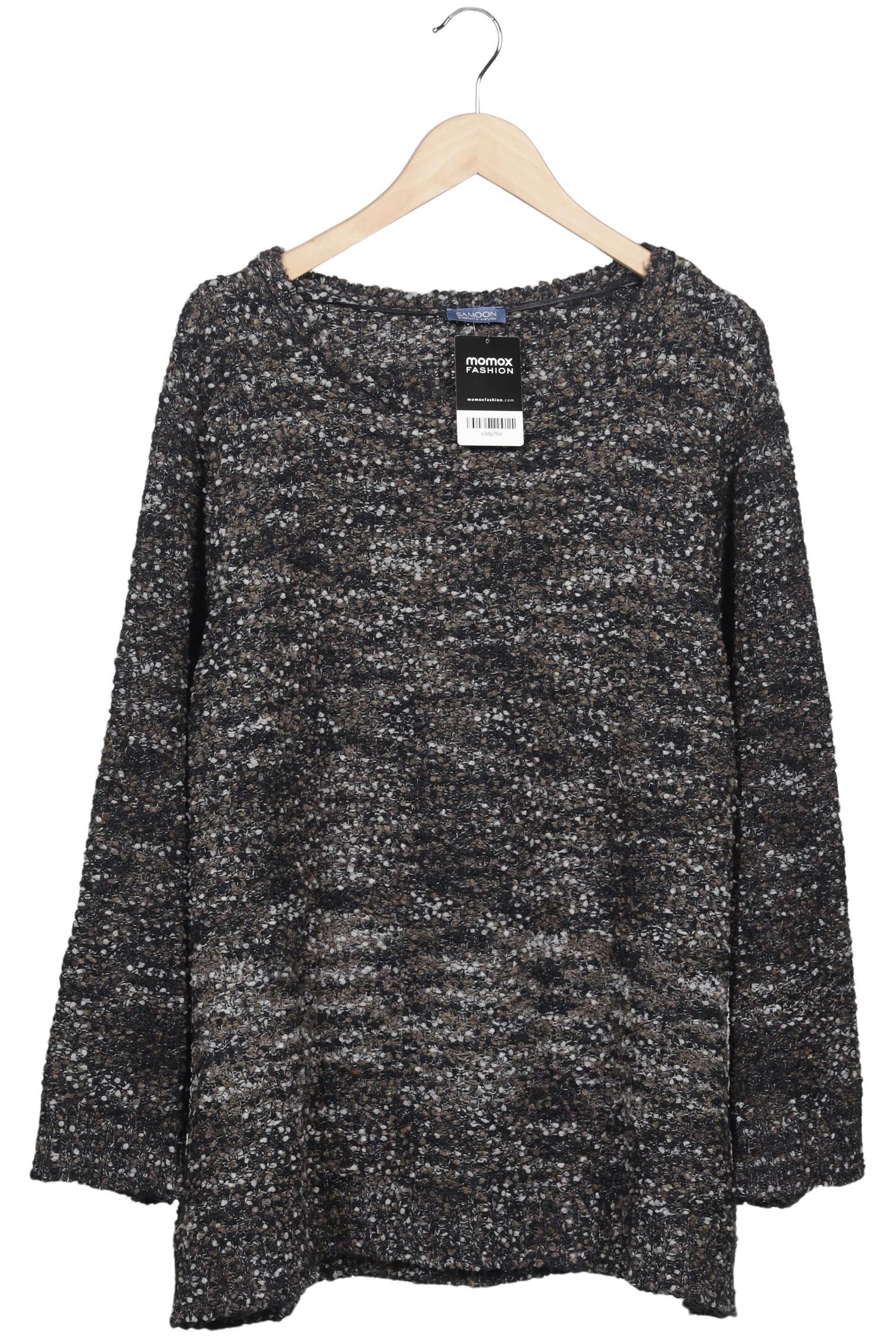 

Samoon by Gerry Weber Damen Pullover, grau, Gr. 52