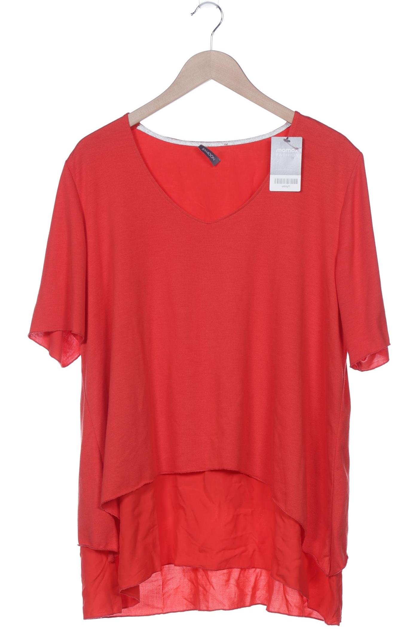 

Samoon by Gerry Weber Damen T-Shirt, rot, Gr. 48