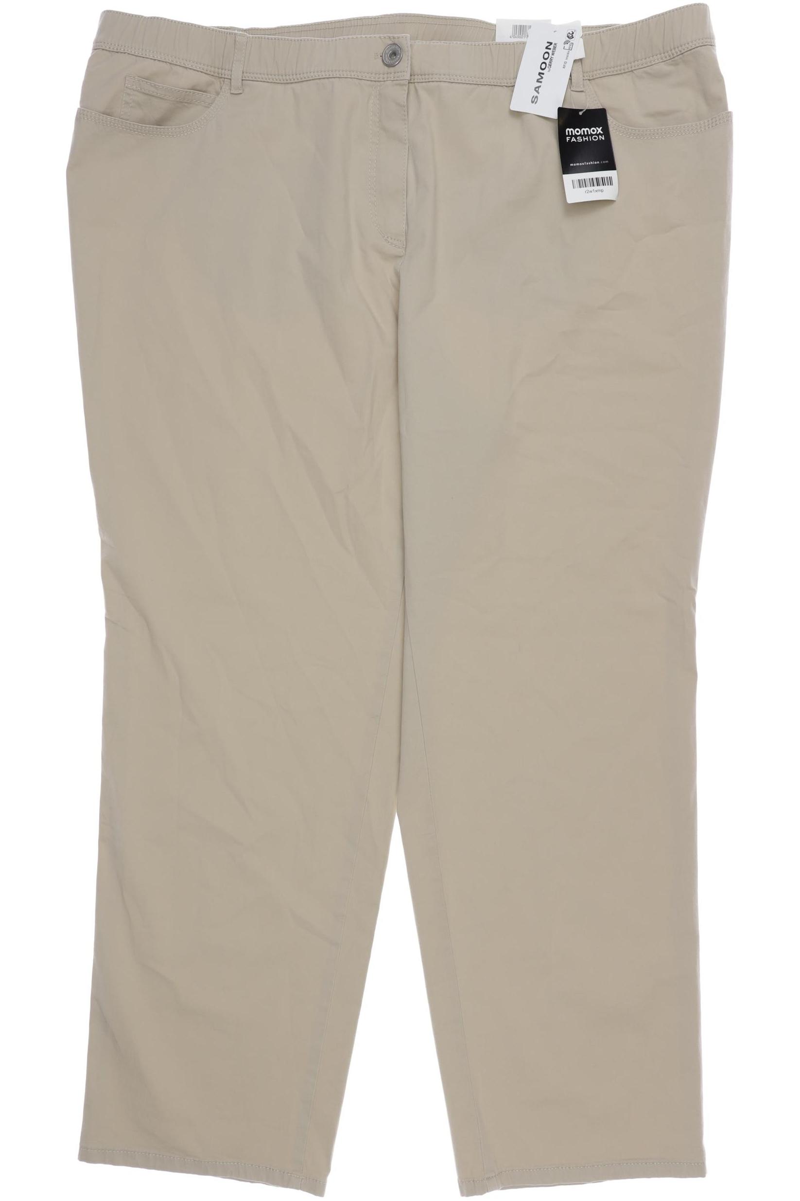 

Samoon by Gerry Weber Damen Stoffhose, beige, Gr. 52