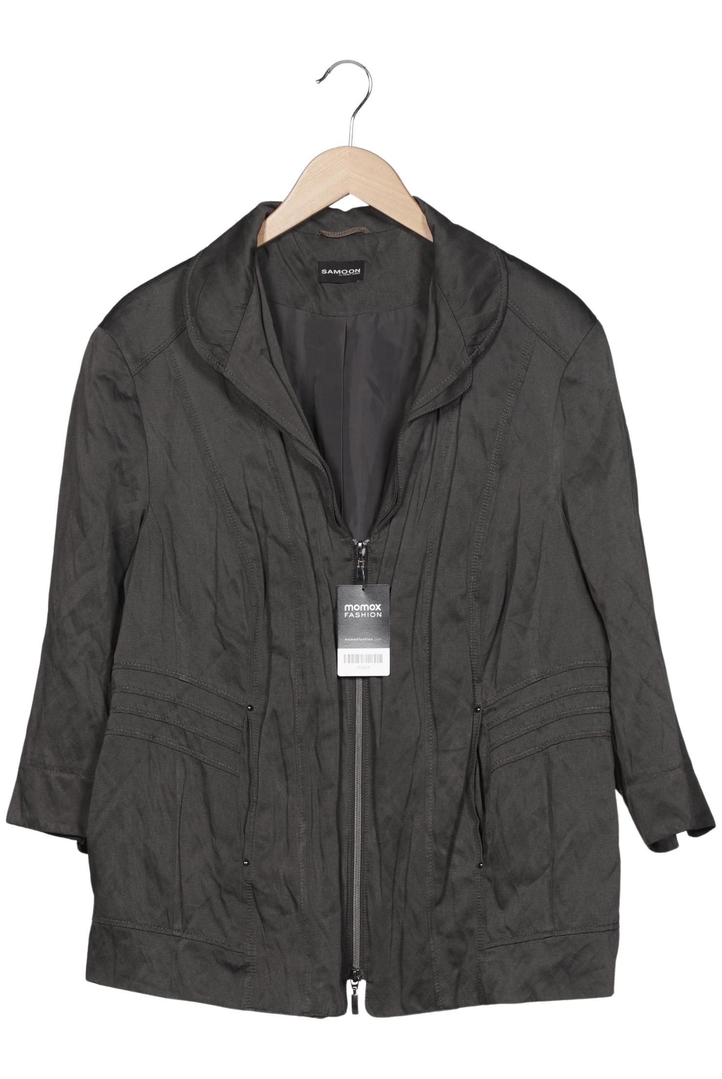 

Samoon by Gerry Weber Damen Jacke, grau, Gr. 48