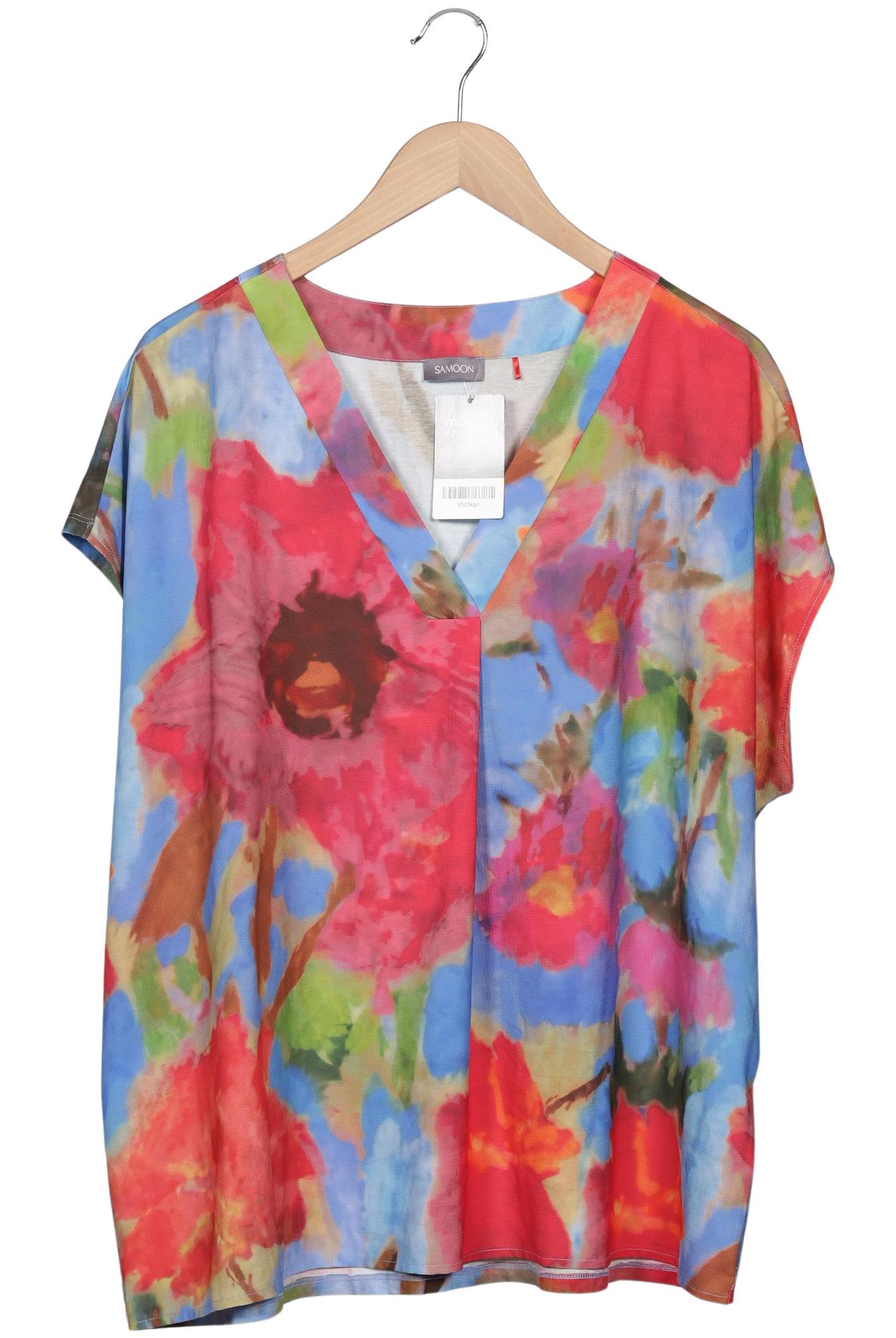 

Samoon by Gerry Weber Damen T-Shirt, mehrfarbig, Gr. 48