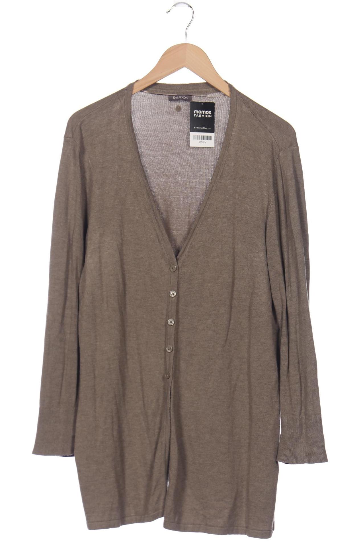 

Samoon by Gerry Weber Damen Strickjacke, braun, Gr. 48