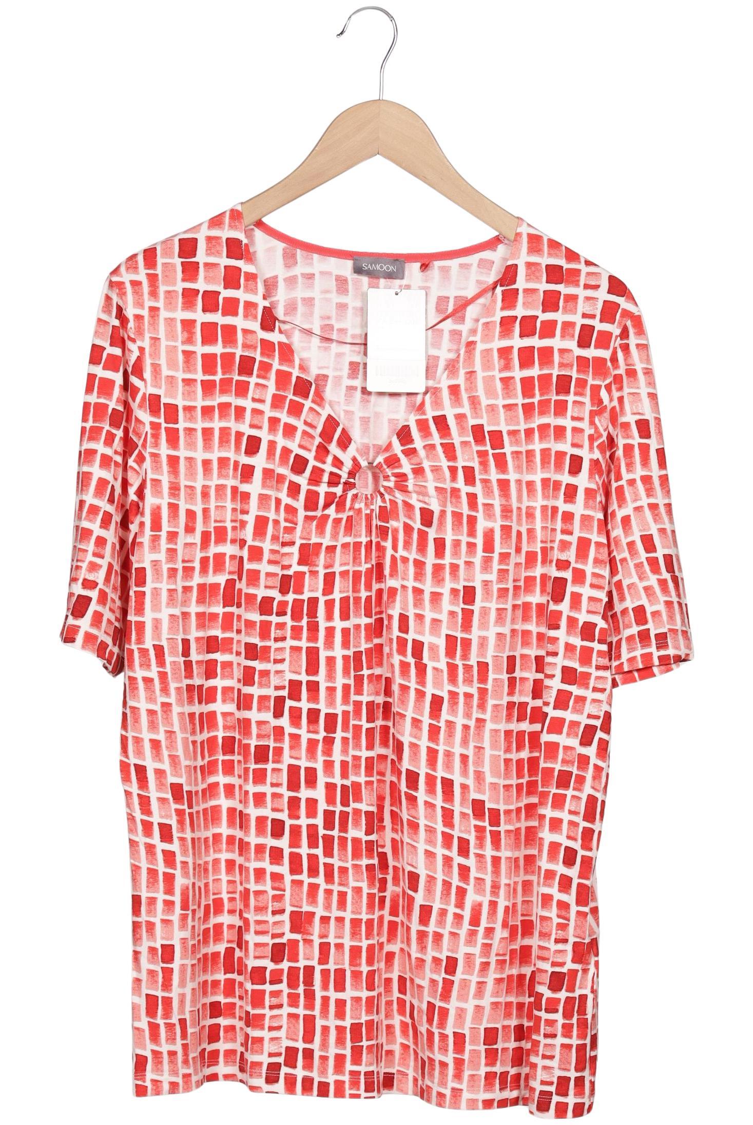 

Samoon by Gerry Weber Damen T-Shirt, mehrfarbig, Gr. 48