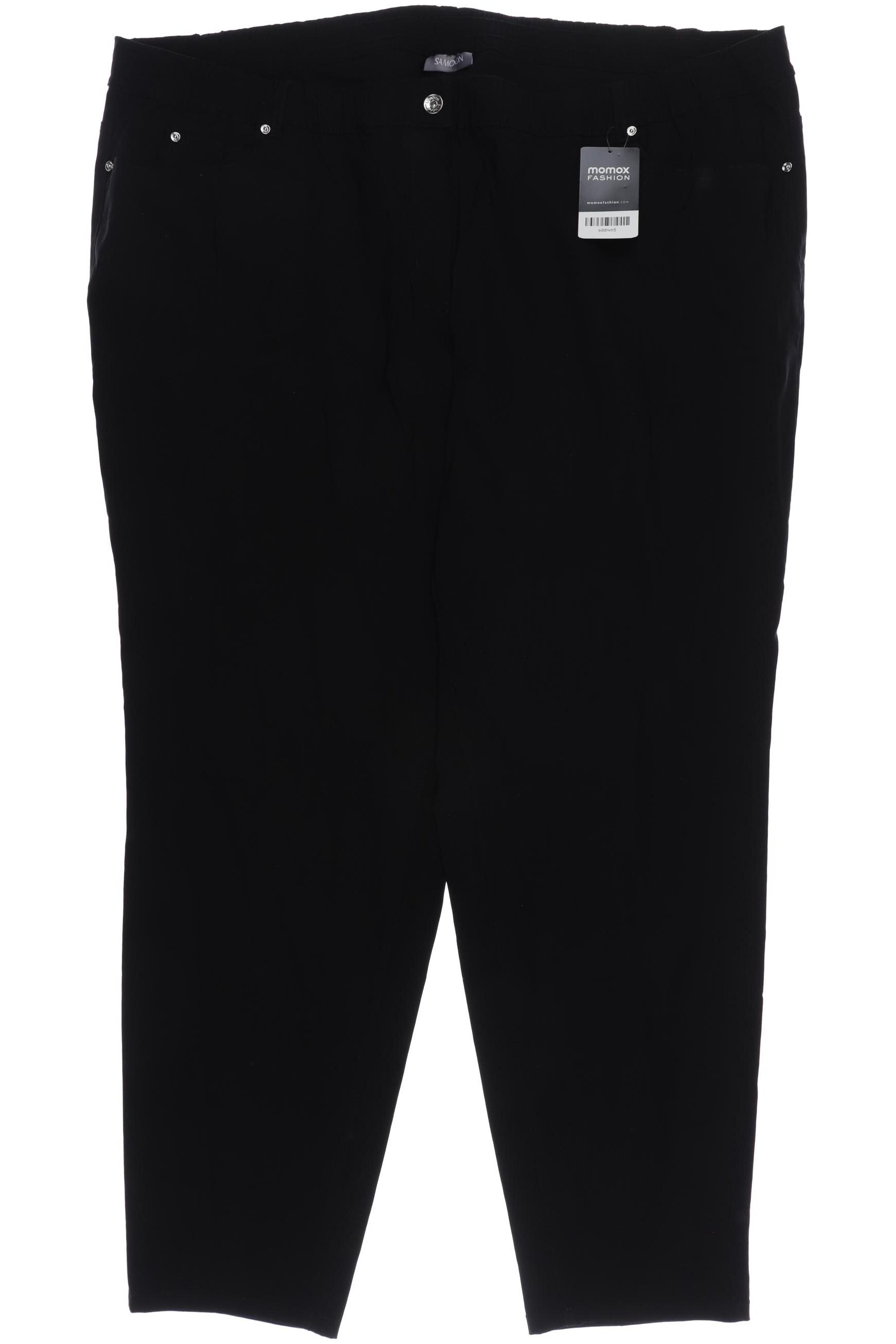 

Samoon by Gerry Weber Damen Stoffhose, schwarz, Gr. 56
