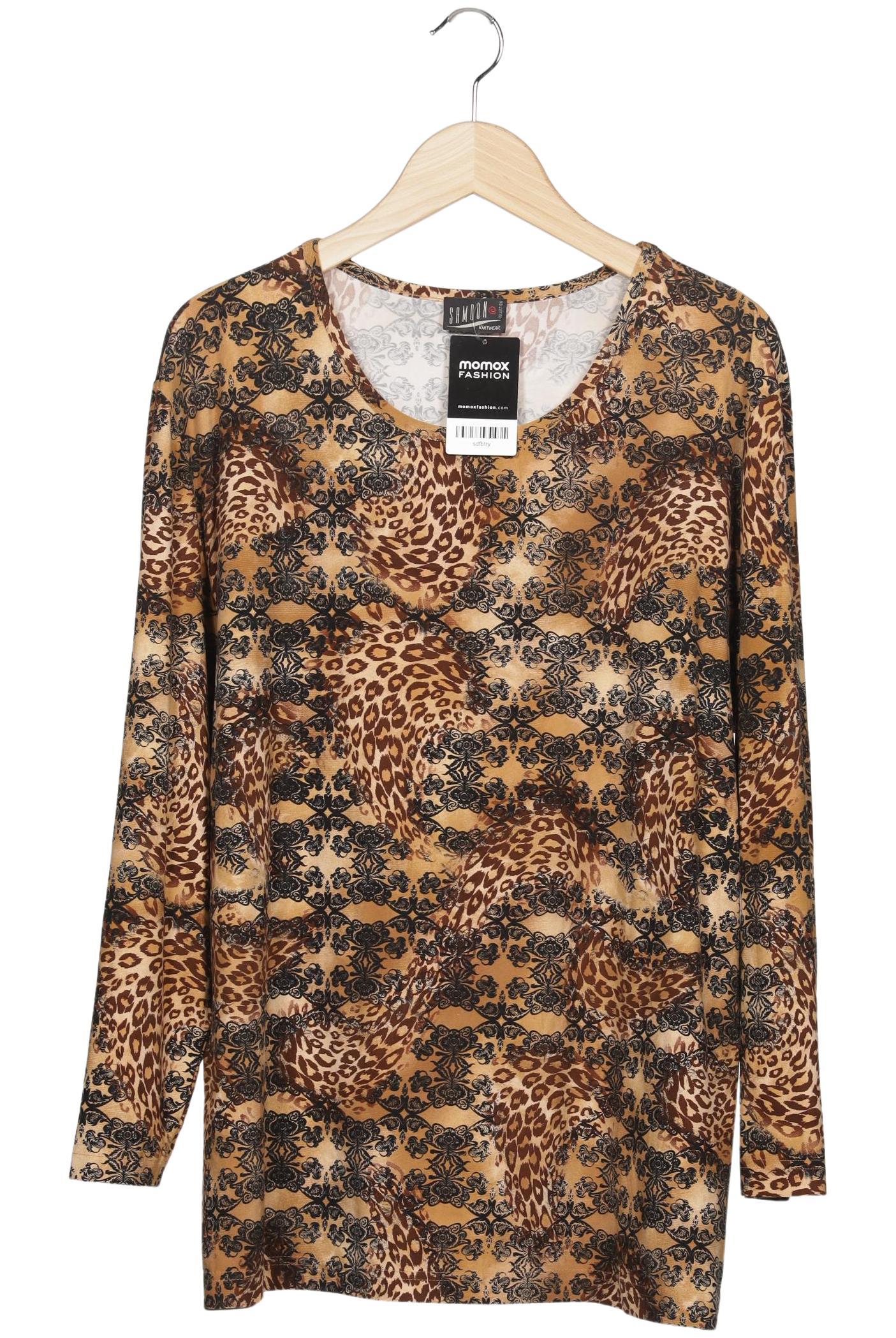 

Samoon by Gerry Weber Damen Langarmshirt, braun, Gr. 46