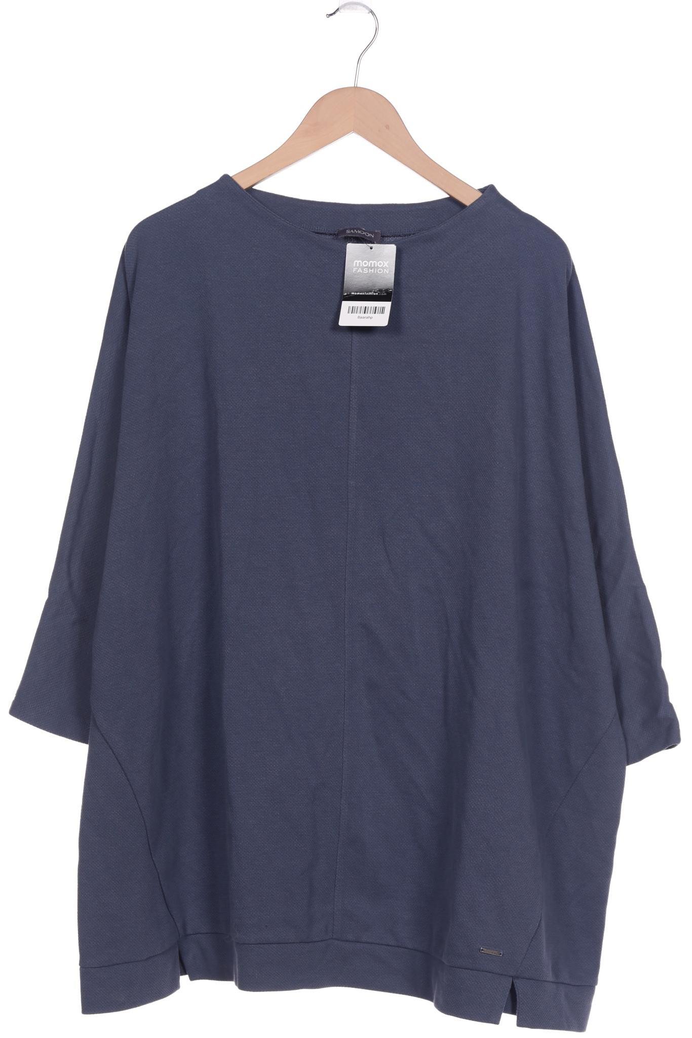 

Samoon by Gerry Weber Damen Langarmshirt, blau, Gr. 48