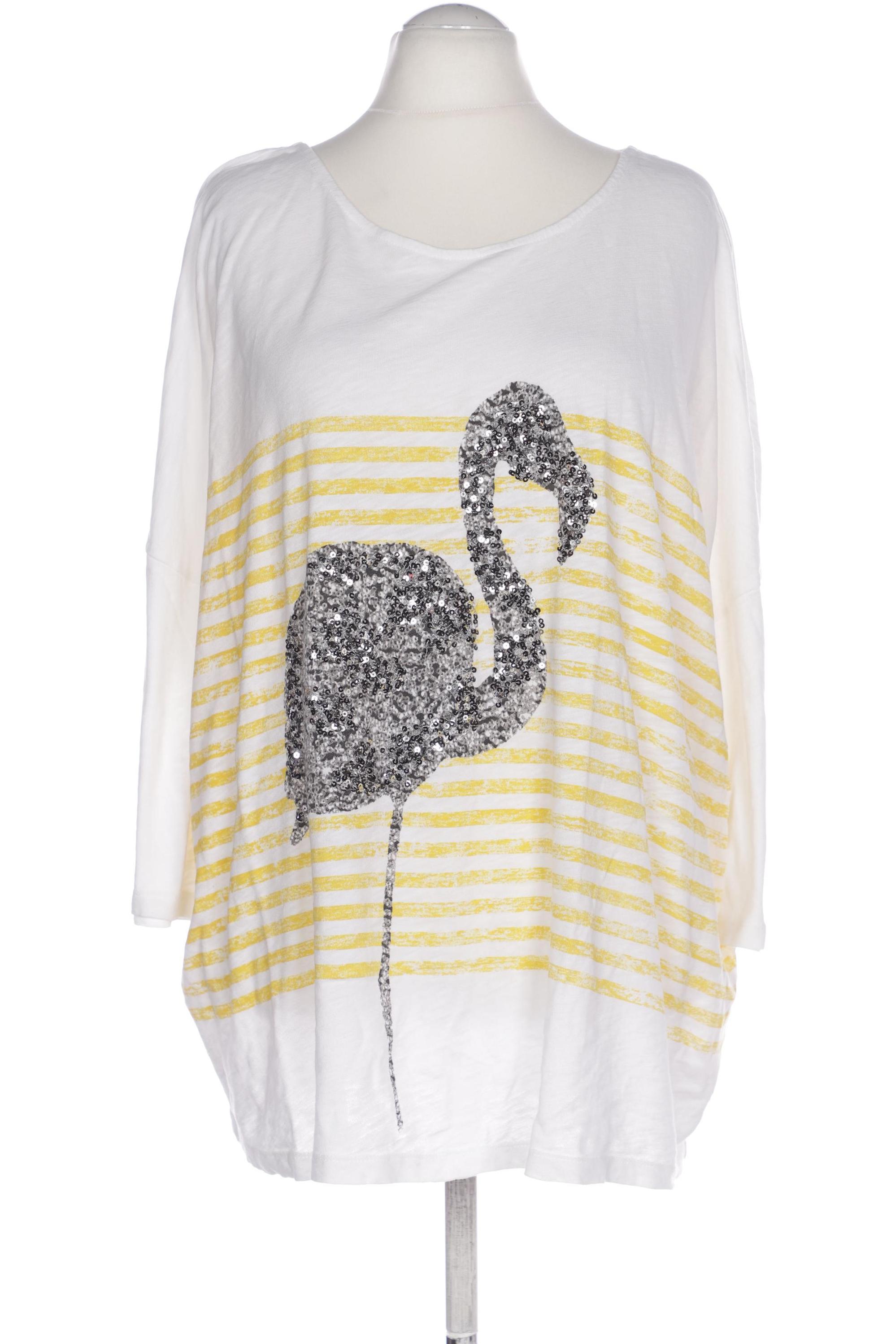 

Samoon by Gerry Weber Damen Langarmshirt, weiß, Gr. 60