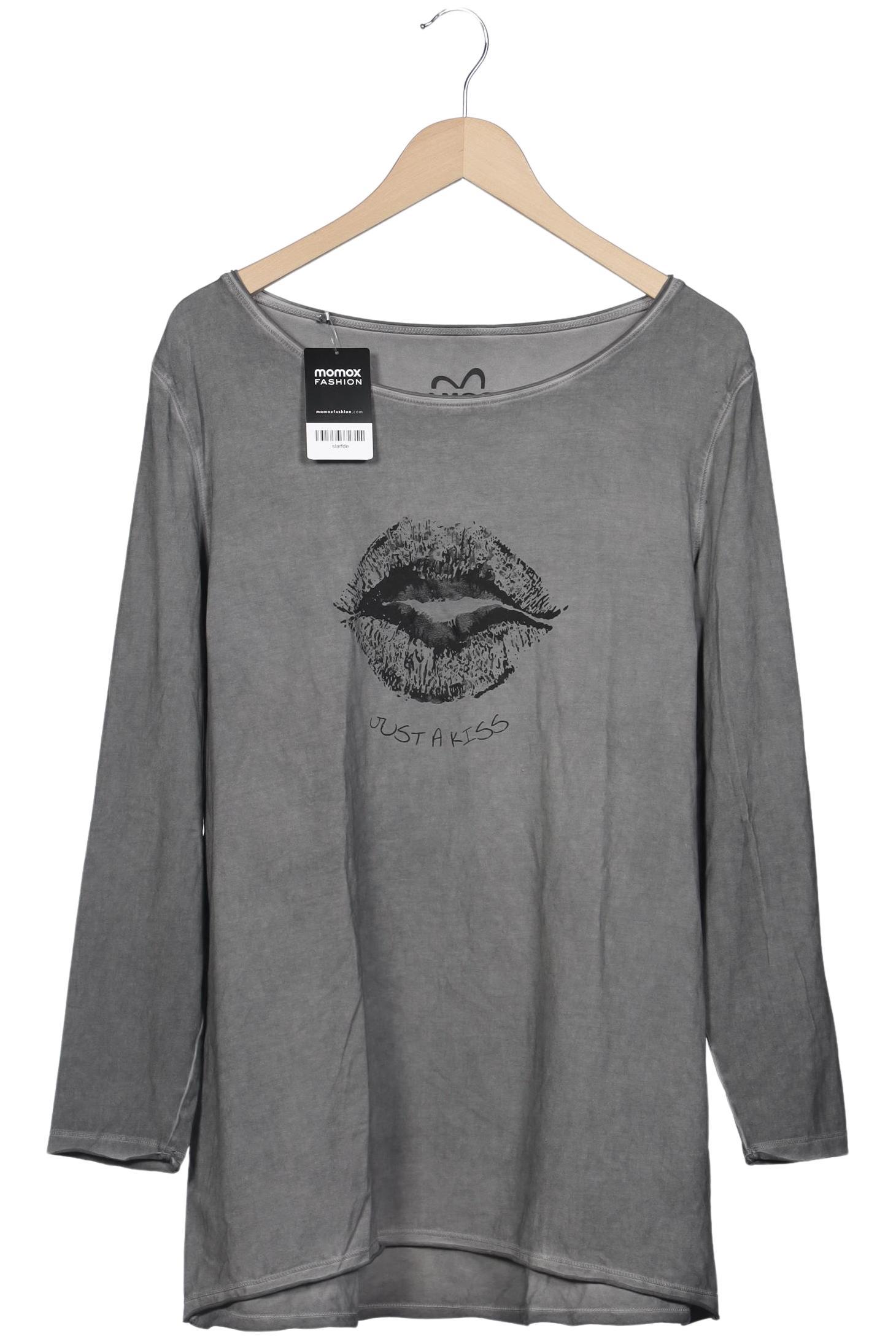 

Samoon by Gerry Weber Damen Langarmshirt, grau, Gr. 46