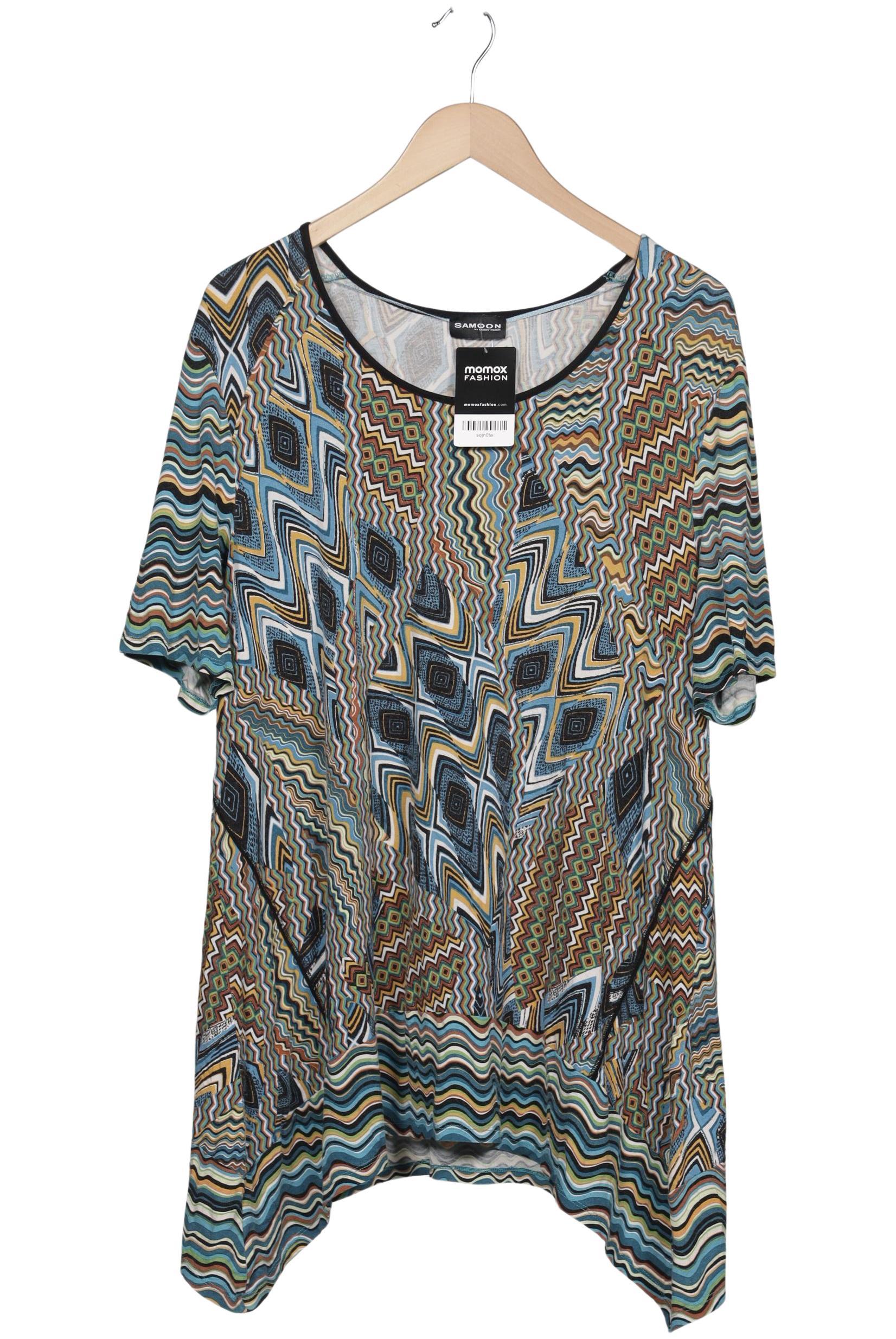 

Samoon by Gerry Weber Damen T-Shirt, mehrfarbig, Gr. 46