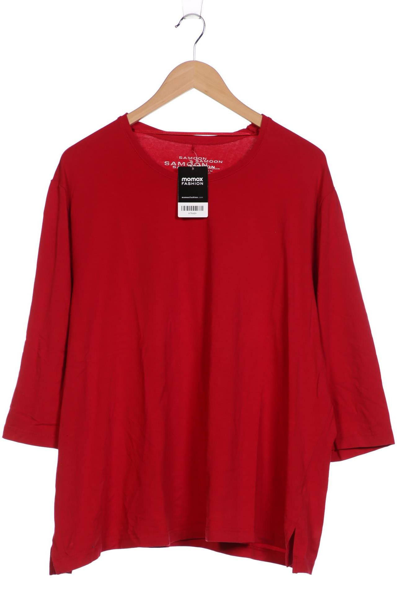 

Samoon by Gerry Weber Damen Langarmshirt, rot, Gr. 54