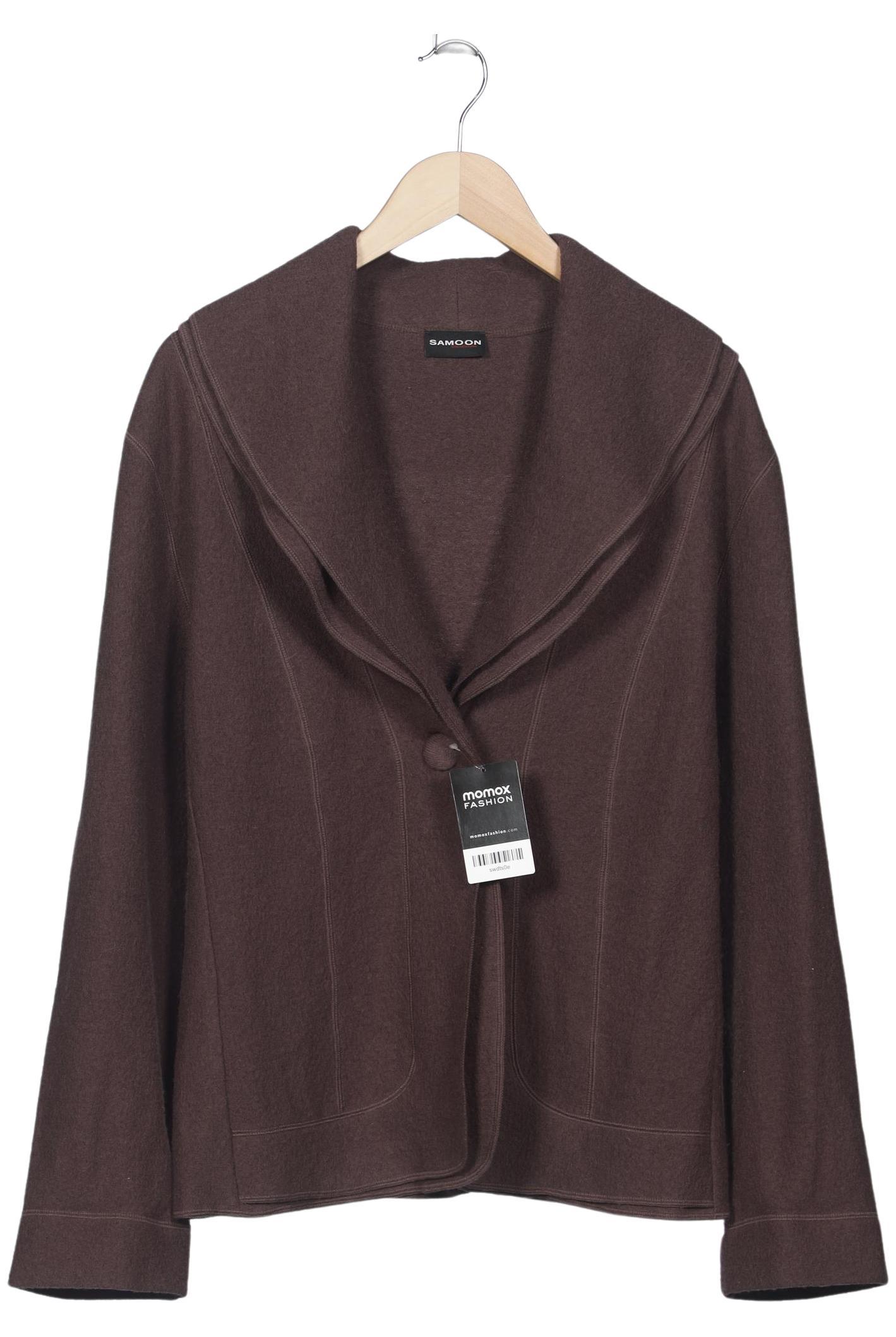 

Samoon by Gerry Weber Damen Strickjacke, braun, Gr. 42