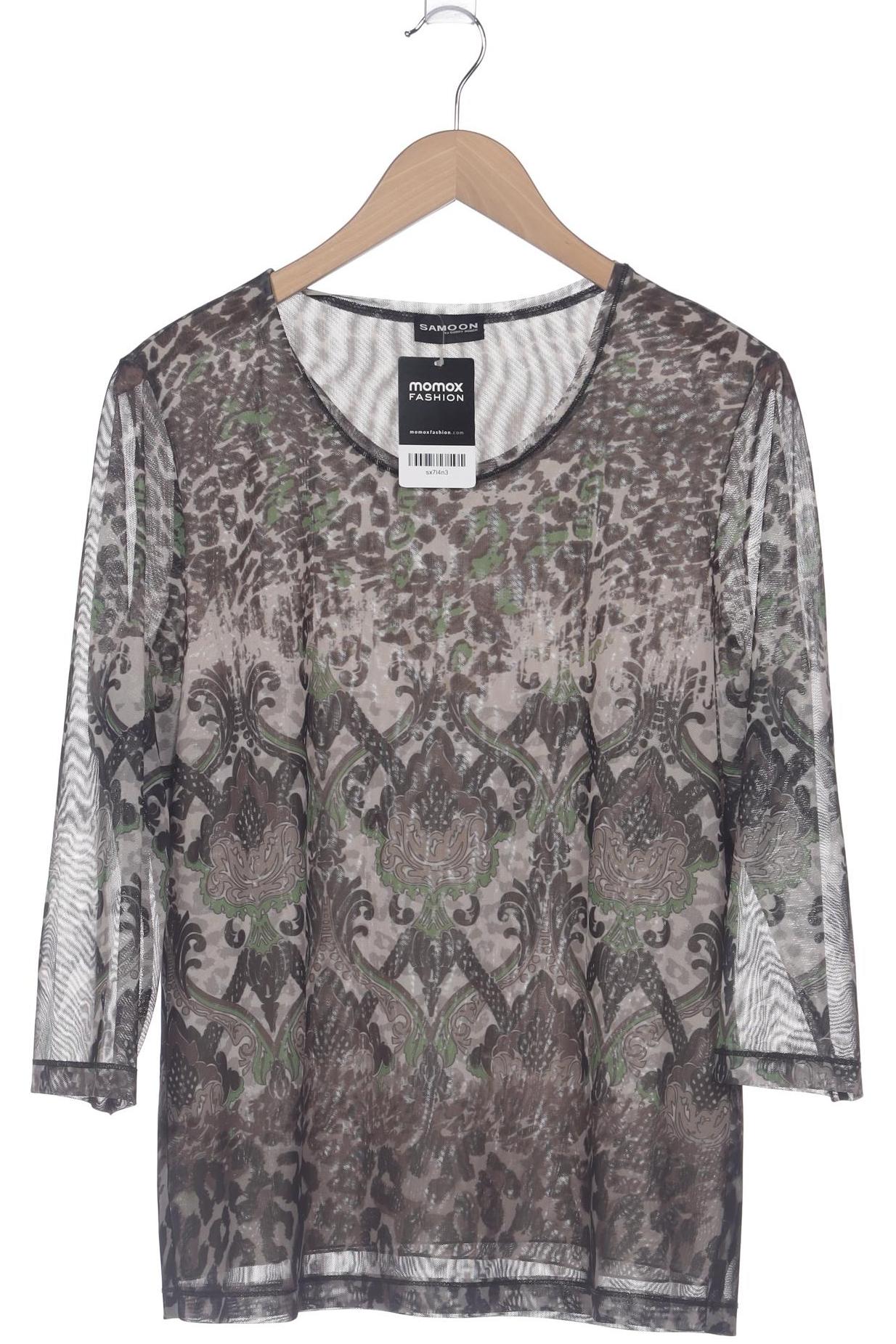 

Samoon by Gerry Weber Damen Langarmshirt, grün, Gr. 44