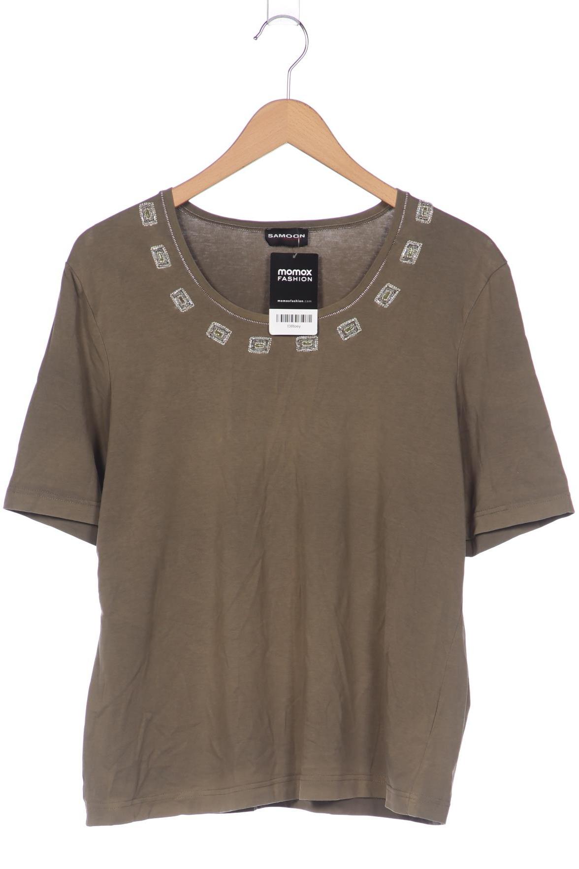 

Samoon by Gerry Weber Damen T-Shirt, grün, Gr. 44