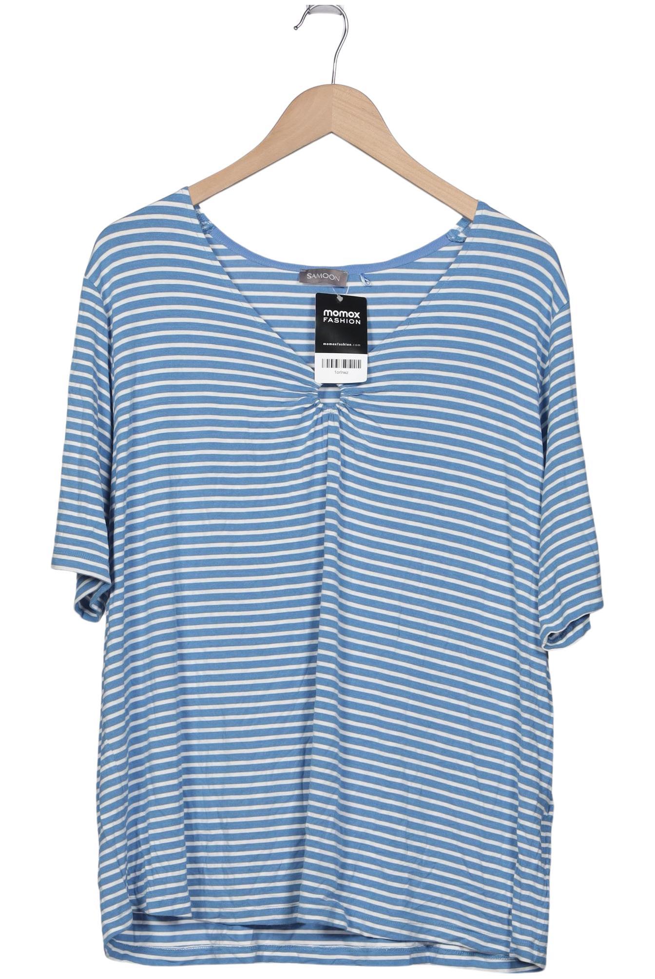 

Samoon by Gerry Weber Damen T-Shirt, blau, Gr. 50