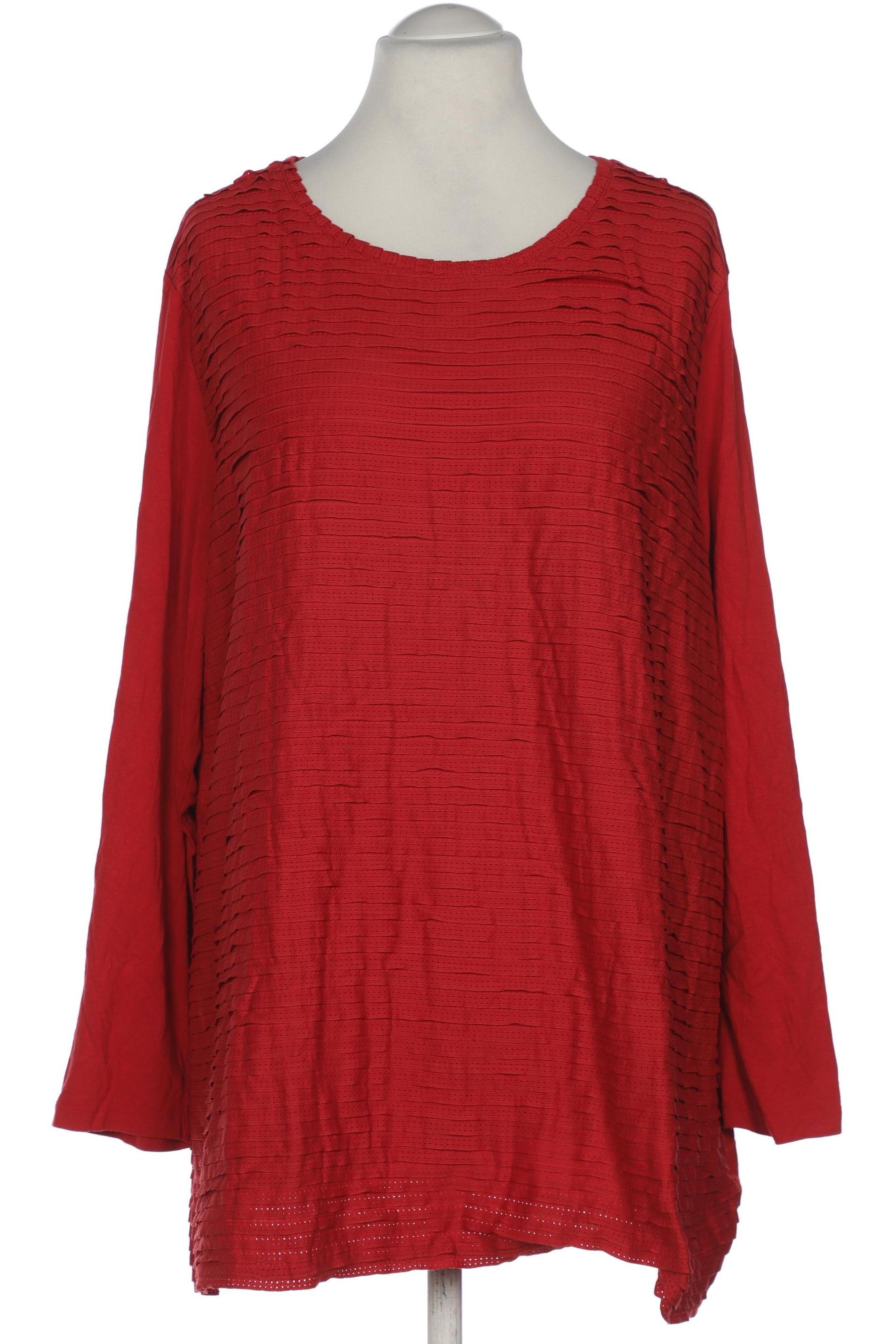 

Samoon by Gerry Weber Damen Langarmshirt, rot, Gr. 54